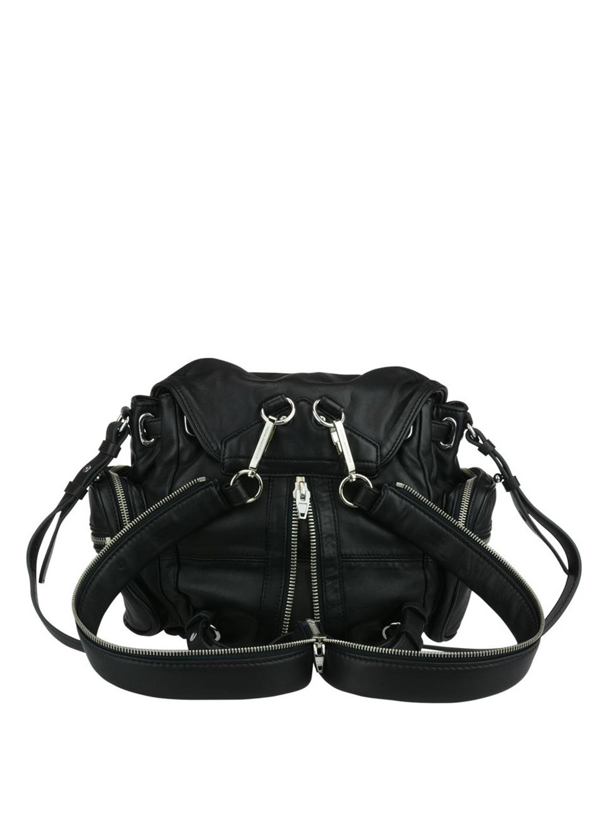 Backpacks Alexander Wang - Marti Mini zipped leather backpack