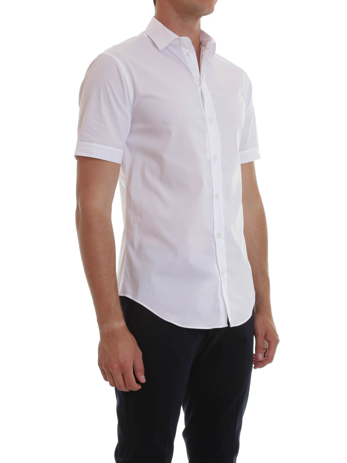 Collezioni - Camisa Blanca Para Hombre - TCSMDMTCC30100