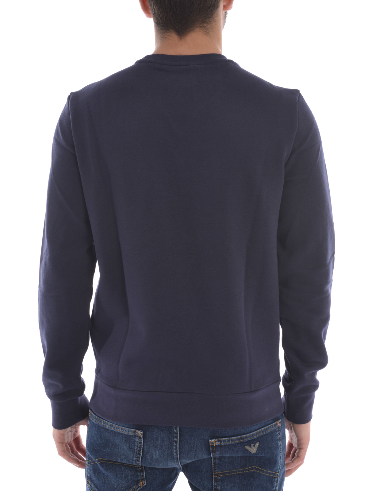 Sweatshirts & Jeans - Logo detailed sweatshirt 6X6M266JPAZ1547