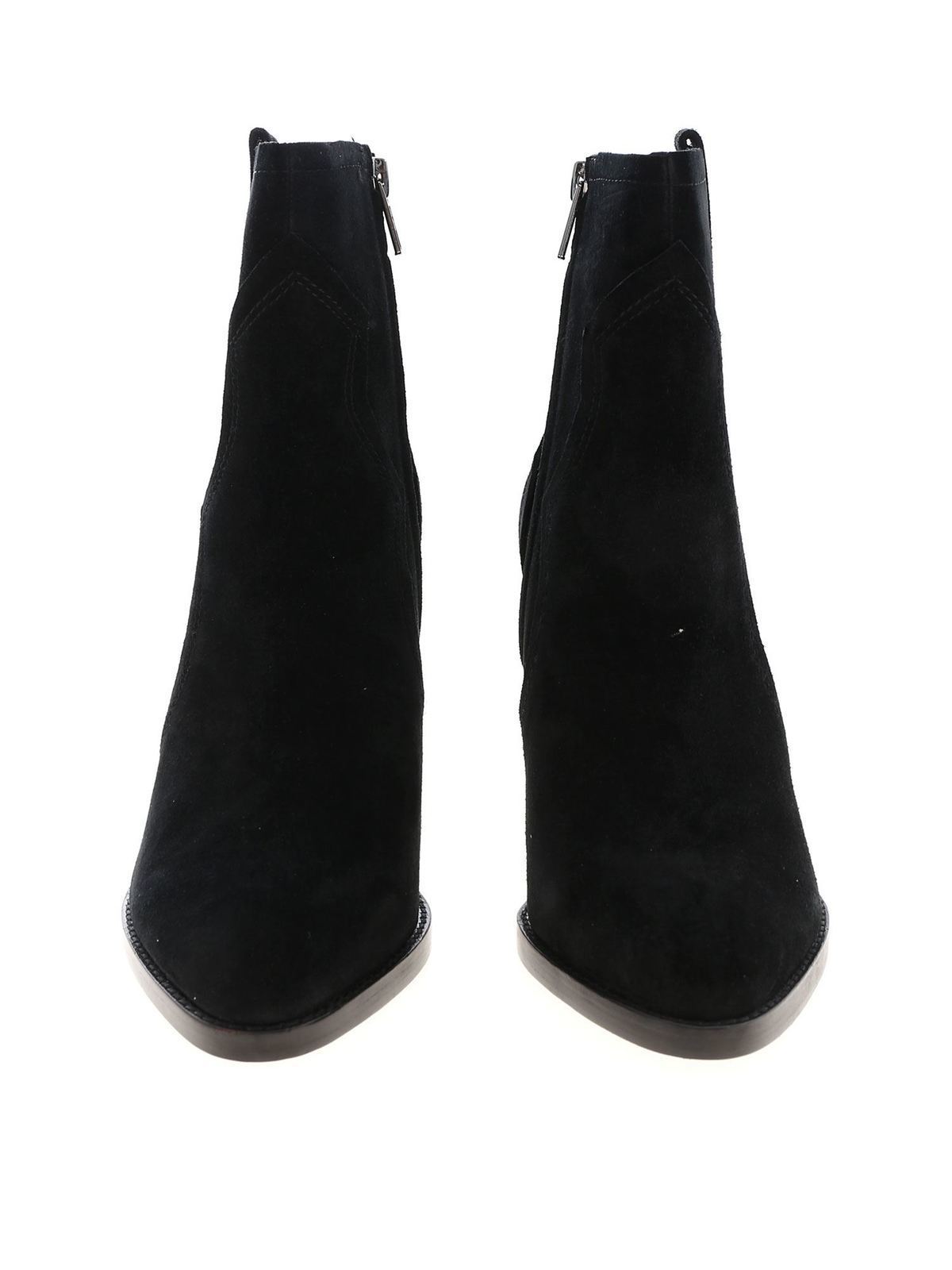 Esquire ankle boots in black suede 
