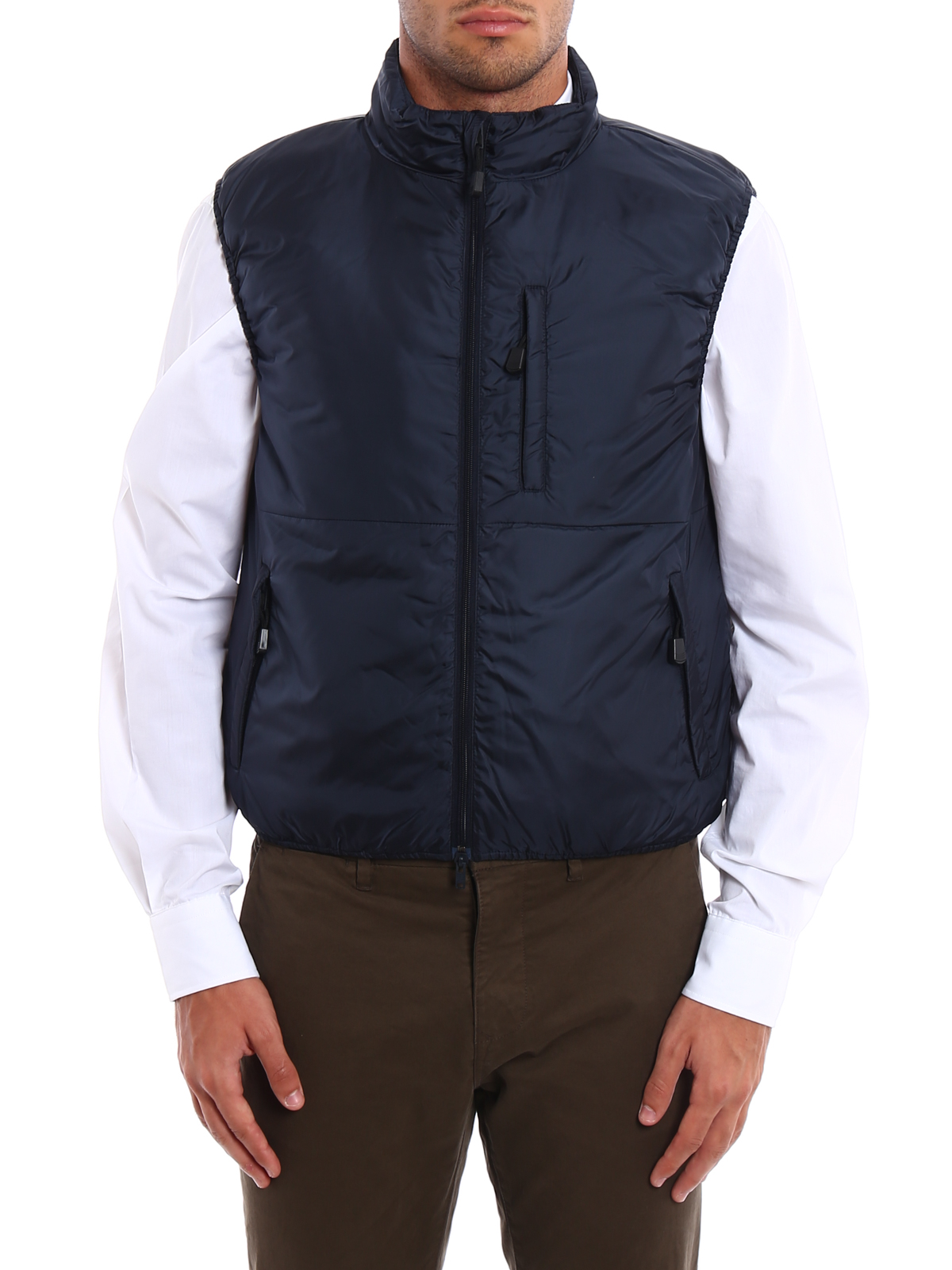 presentatie Gesprekelijk zweep Padded jackets Aspesi - Jil nylon taffeta padded vest - G199796196101