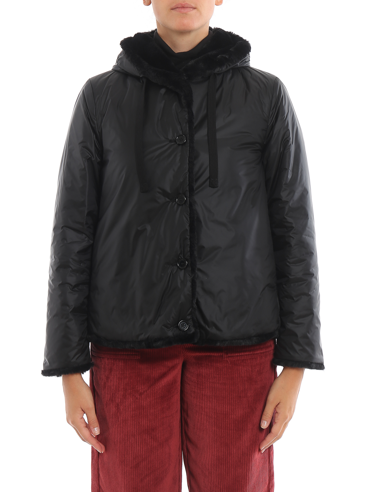 reversible padded jacket 