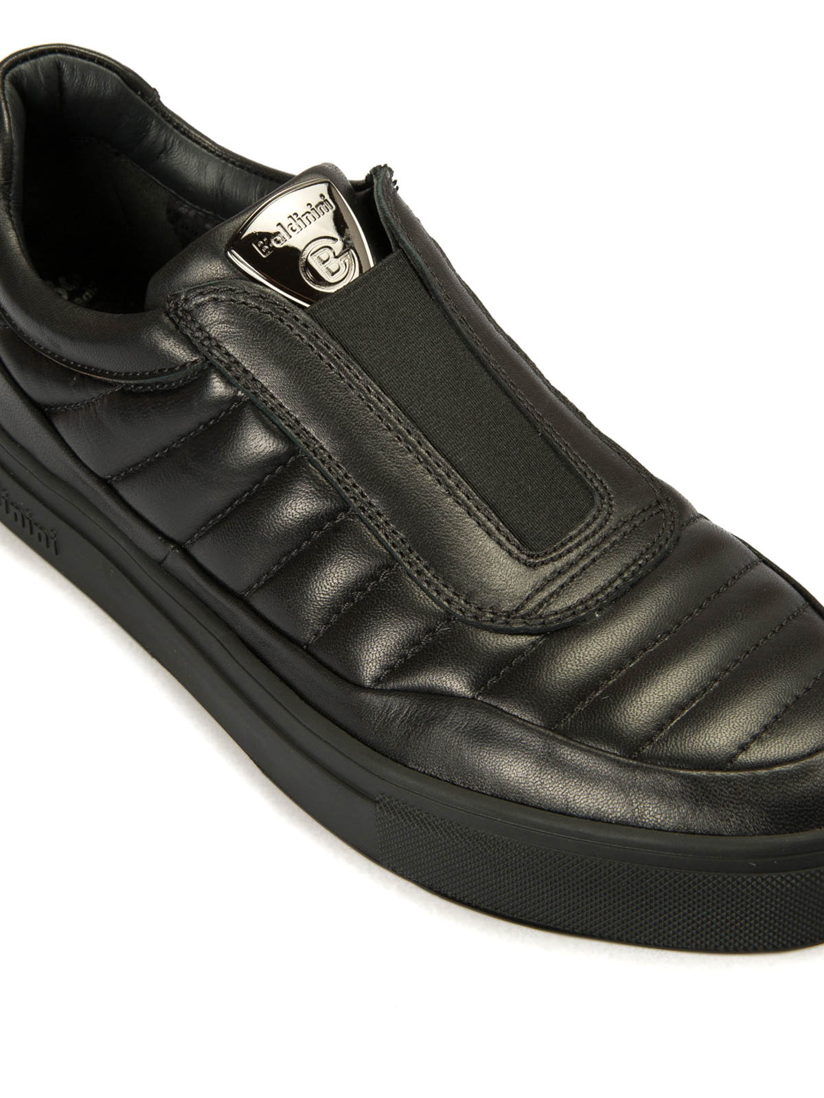 Baldinini - Quilted leather slip-on 