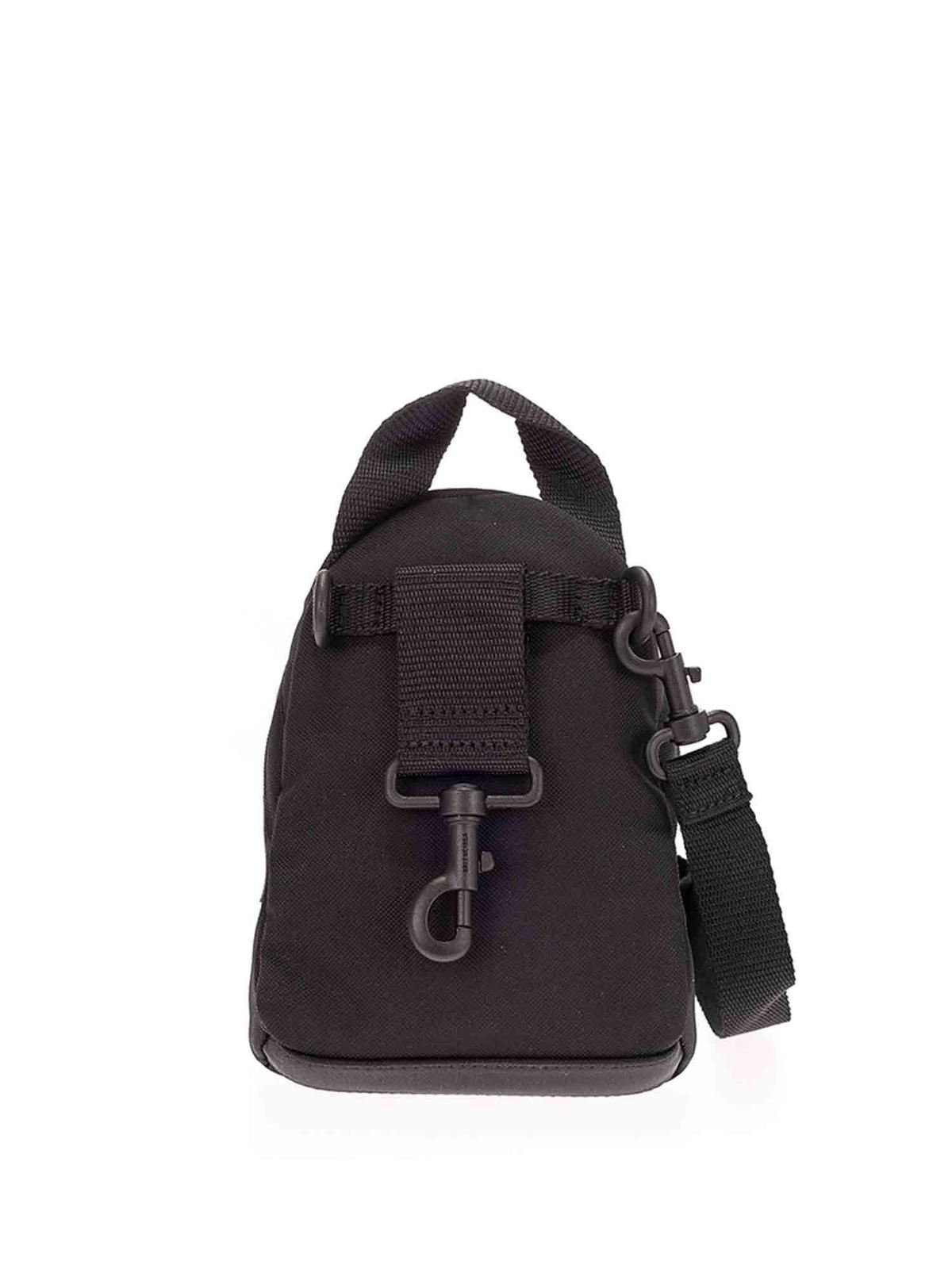 Balenciaga Oversize Mini Backpack in black backpacks 6560602JMRX1000