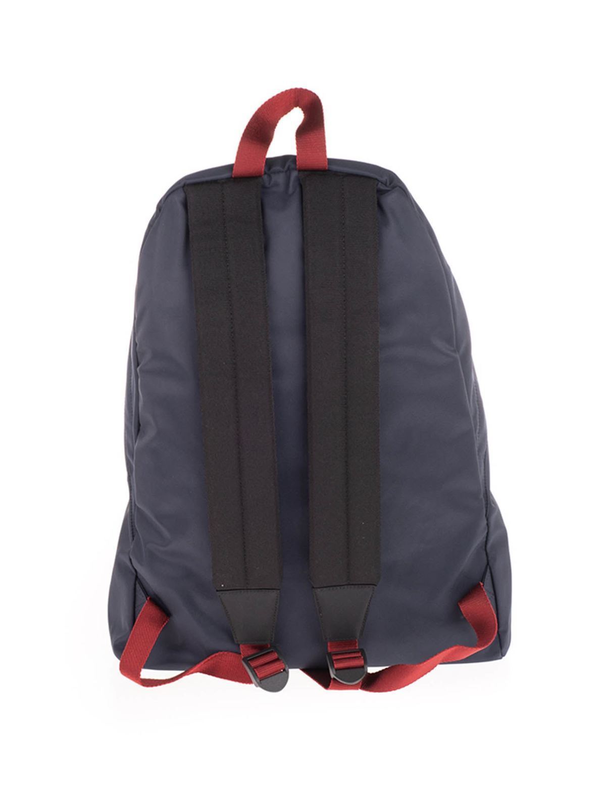 Backpacks Balenciaga - Wheel backpack in navy blue and red 