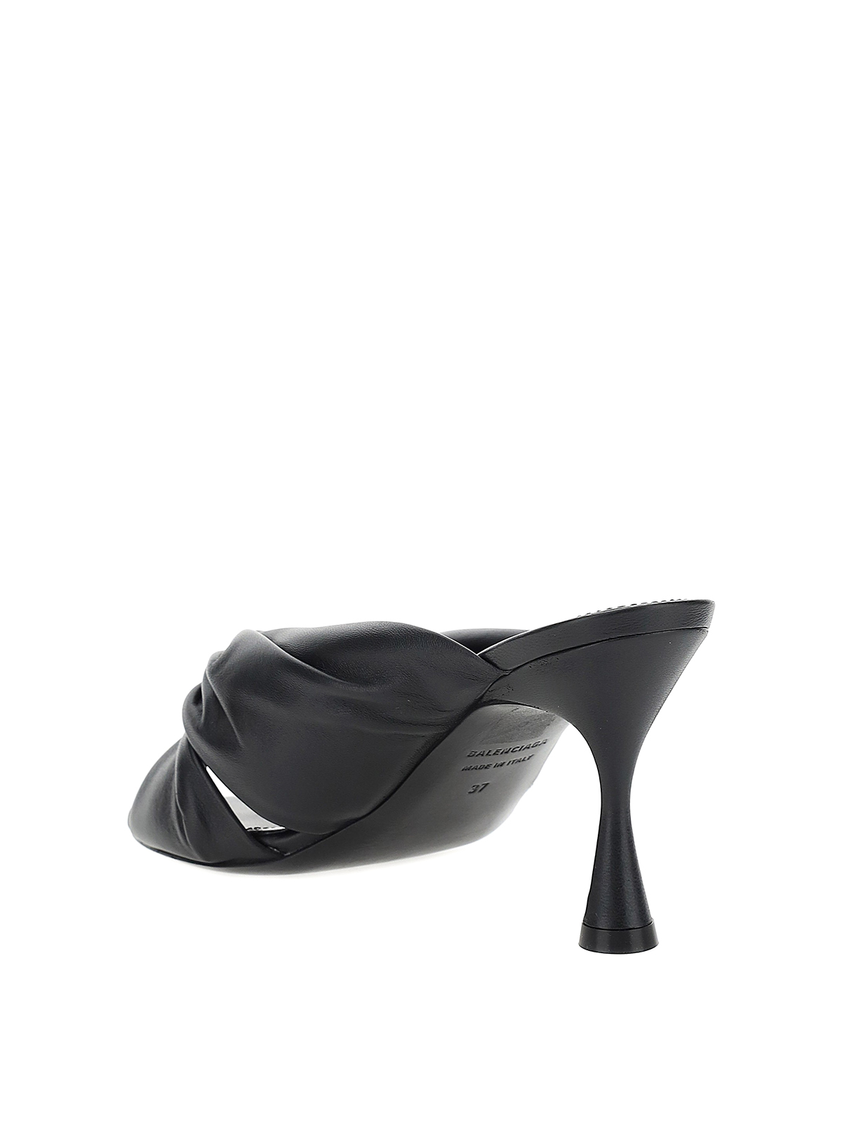 balenciaga drapy mule