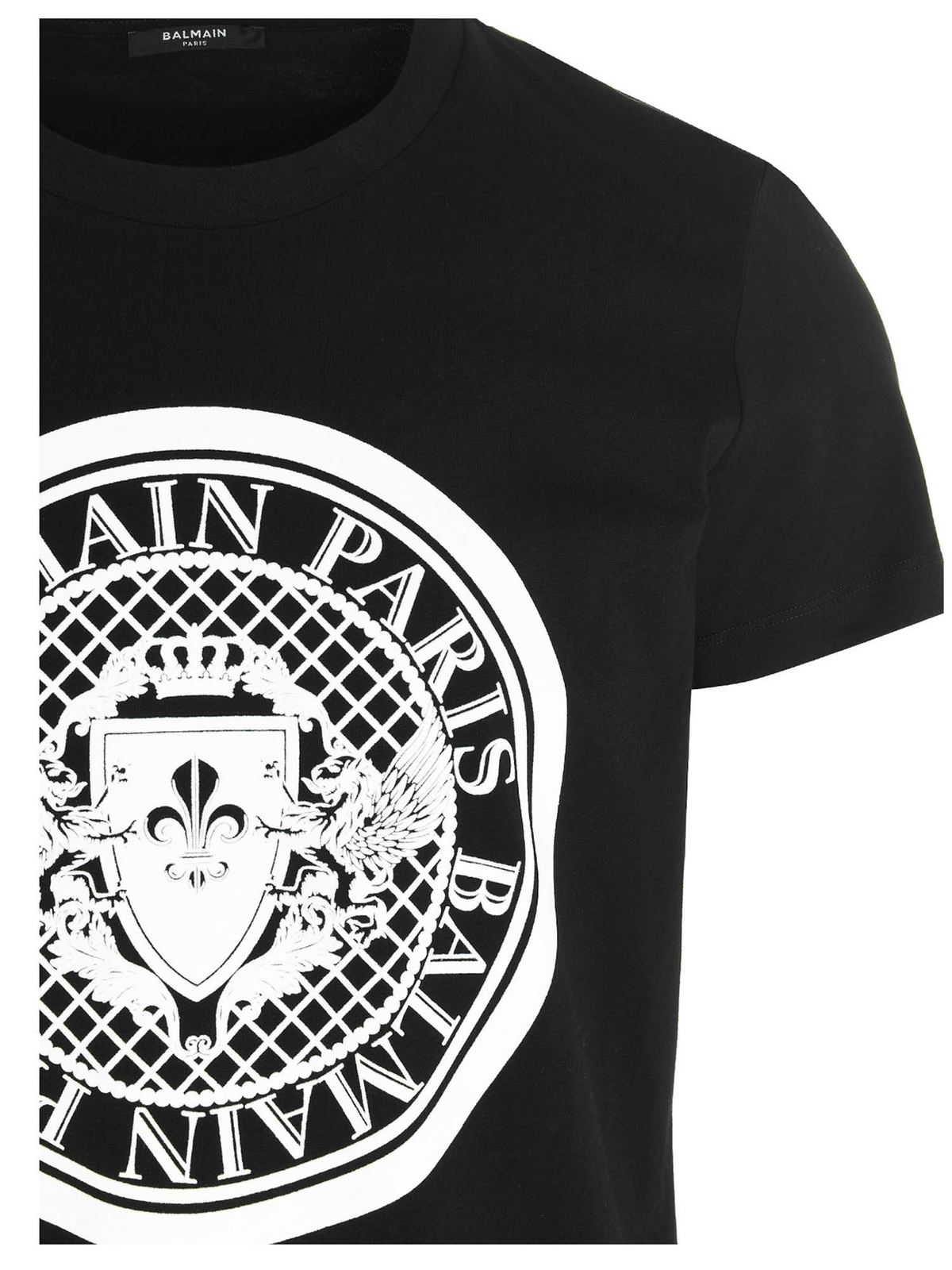 balmain coin t shirt