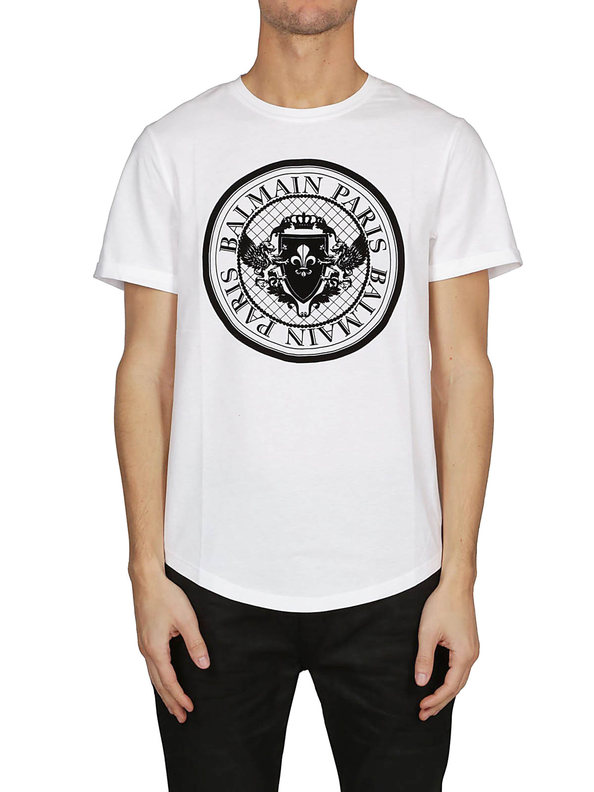 balmain medallion t shirt