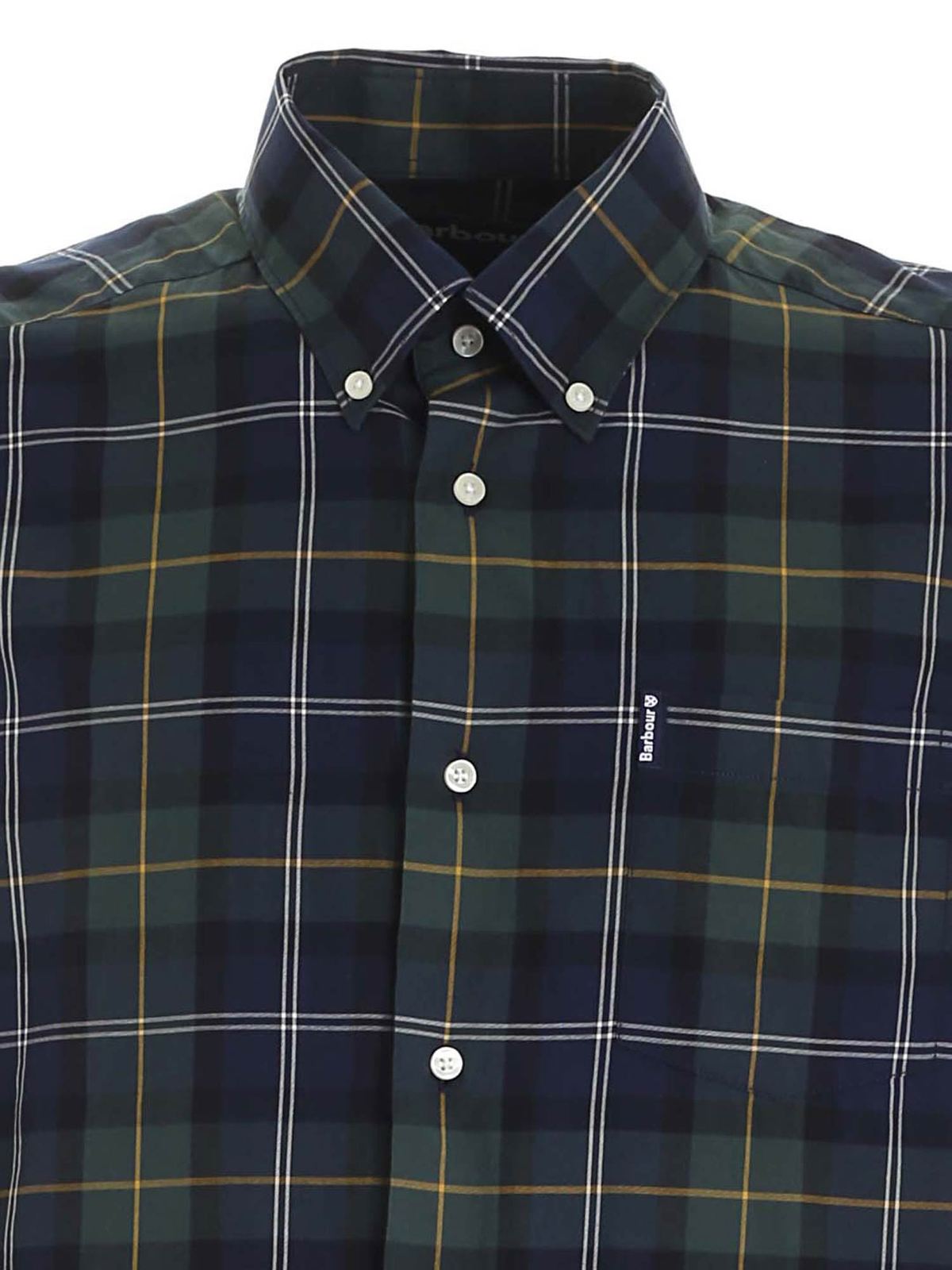 Barbour - Button-down shirt in shades 