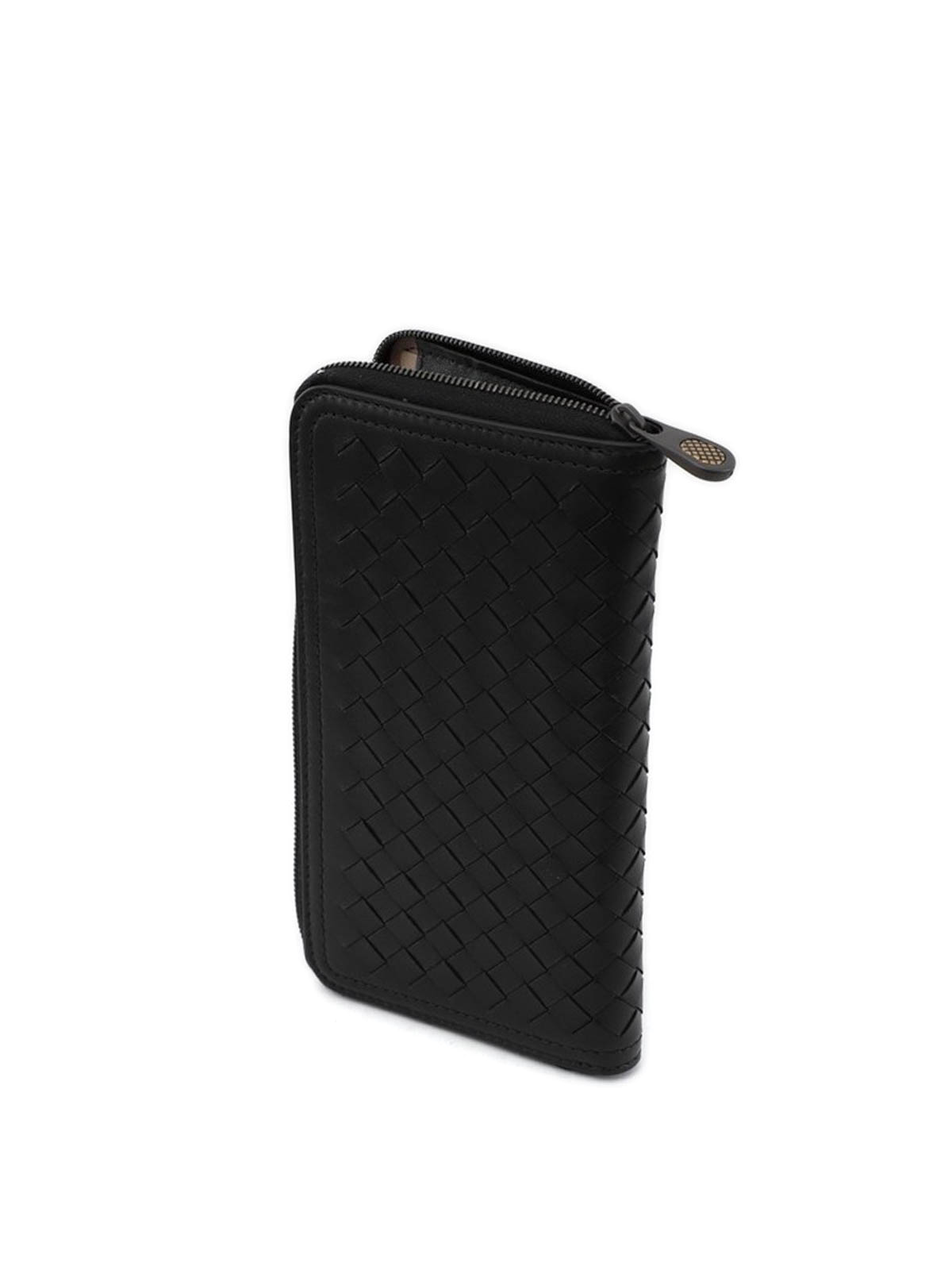 bottega veneta wallet black