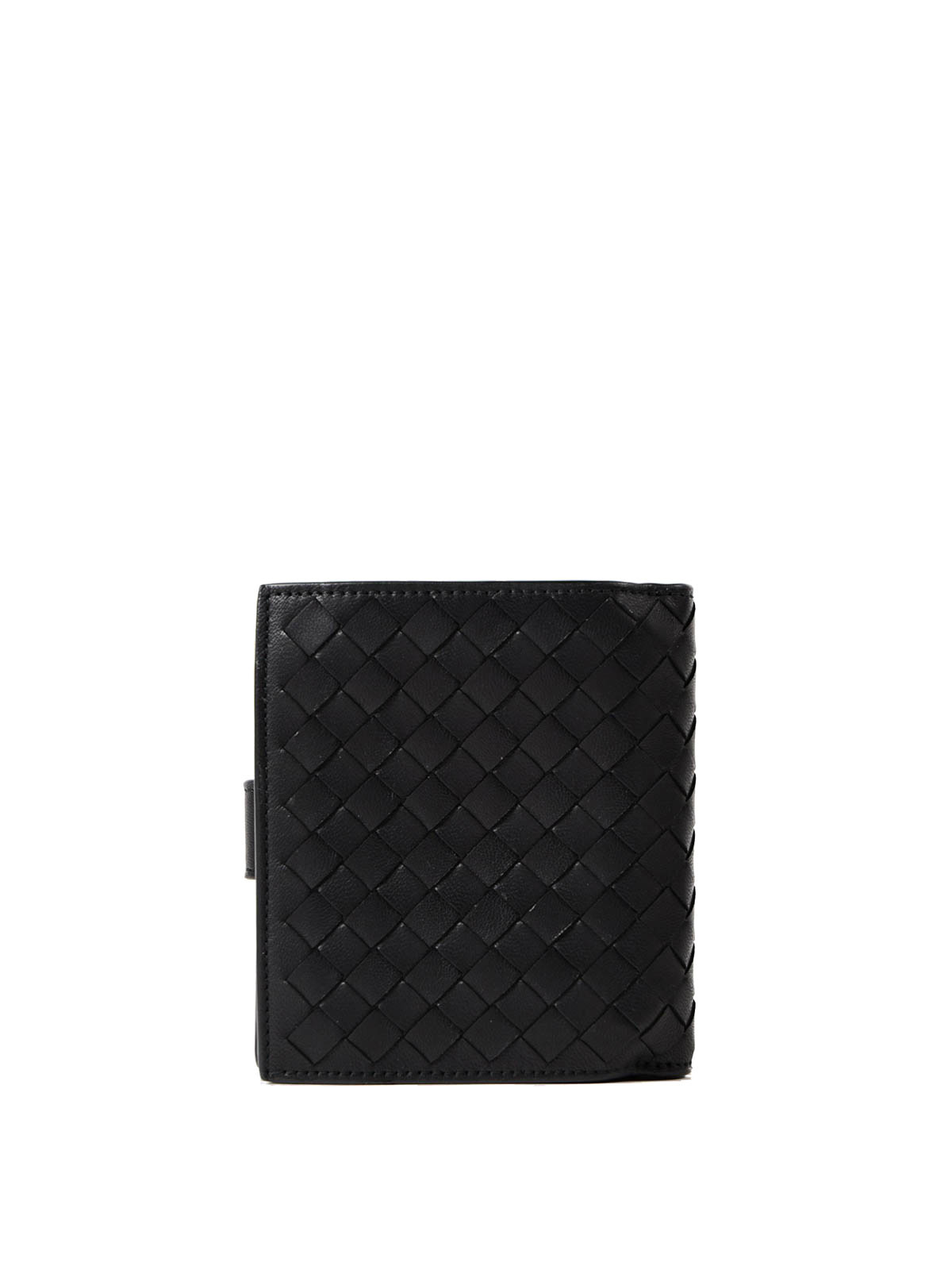 Wallets & purses Bottega Veneta - Intrecciato napa black mini 