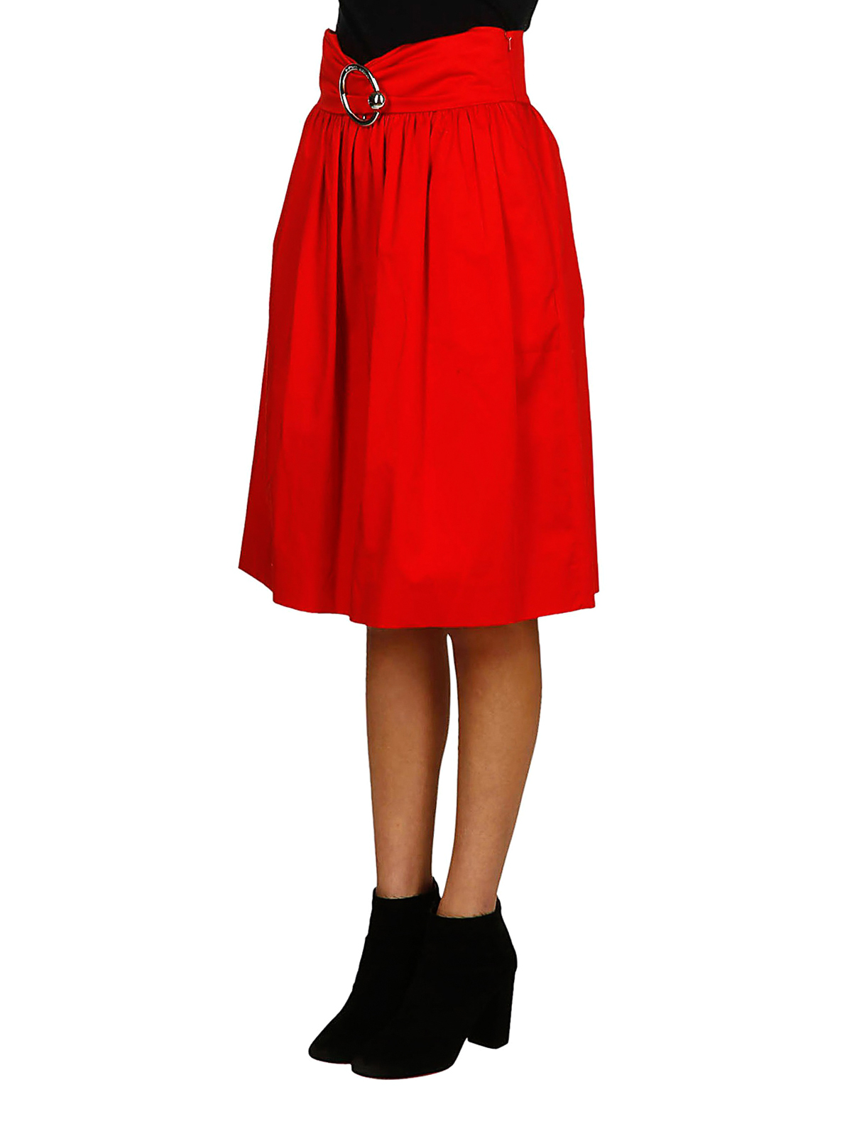 bershka checked pleated mini skirt in mauve