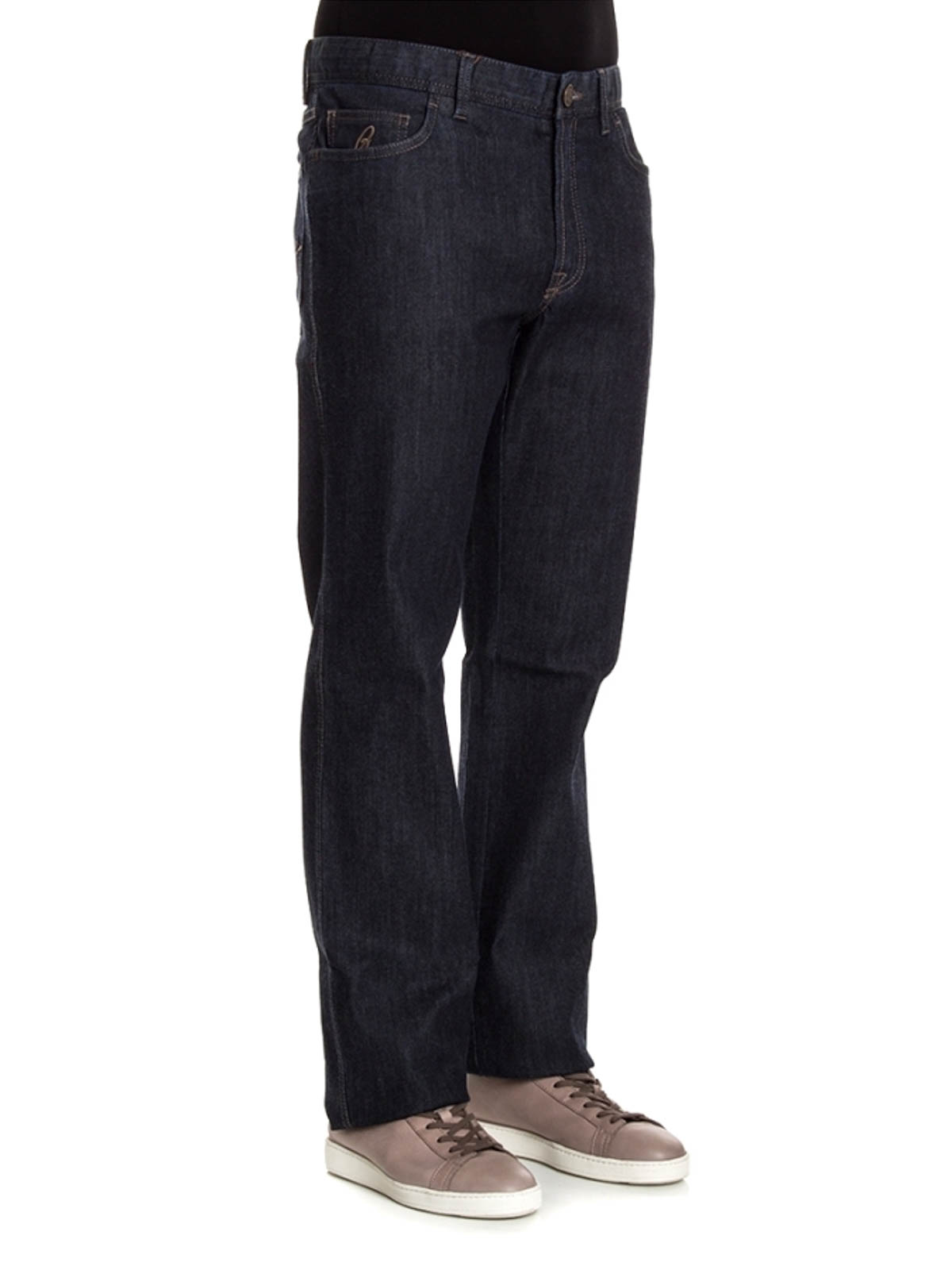 straight pocket jeans