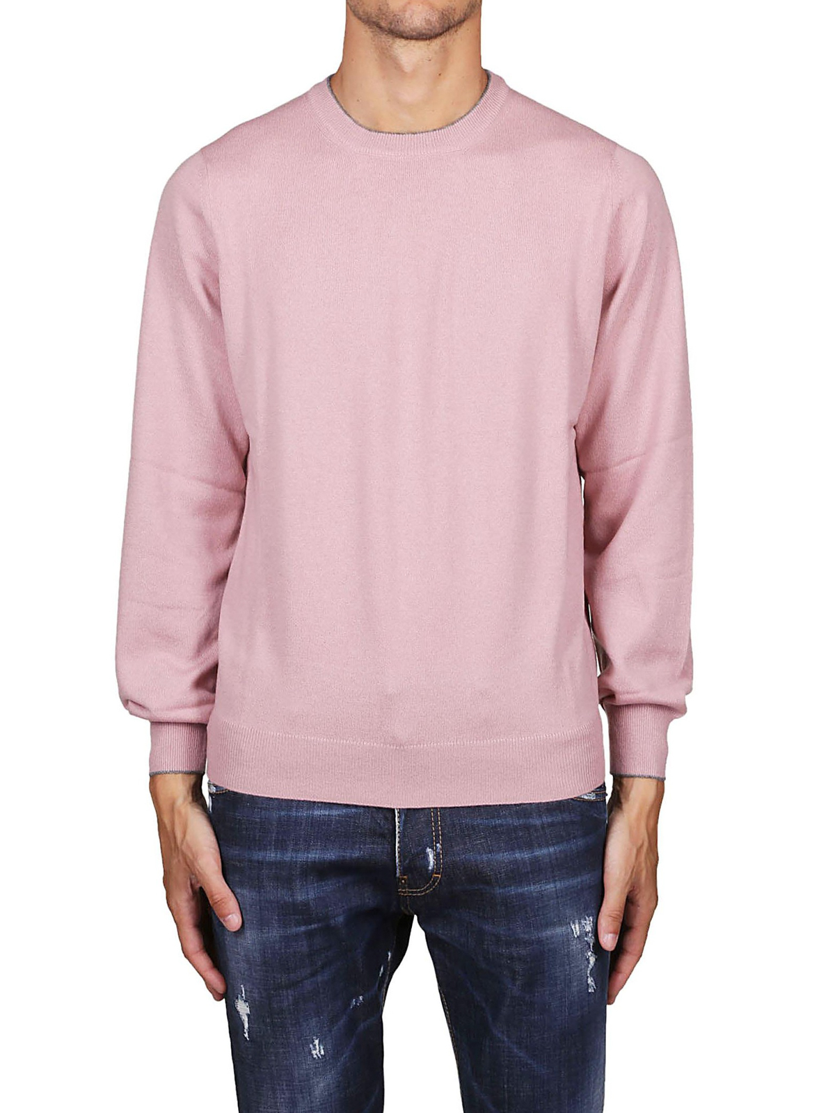 pink cashmere sweaters