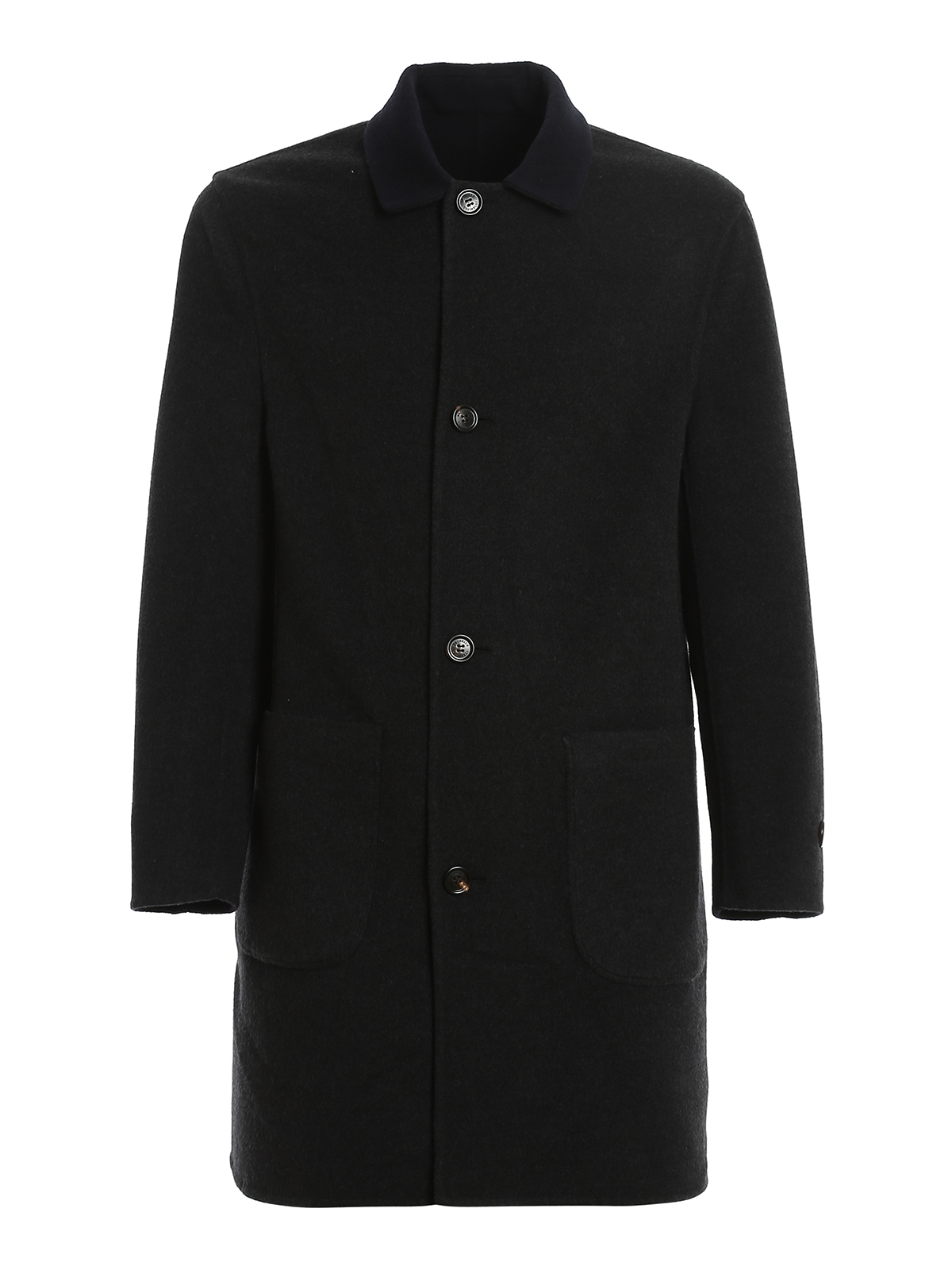 Short coats Brunello Cucinelli - Cashmere reversible short coat ...