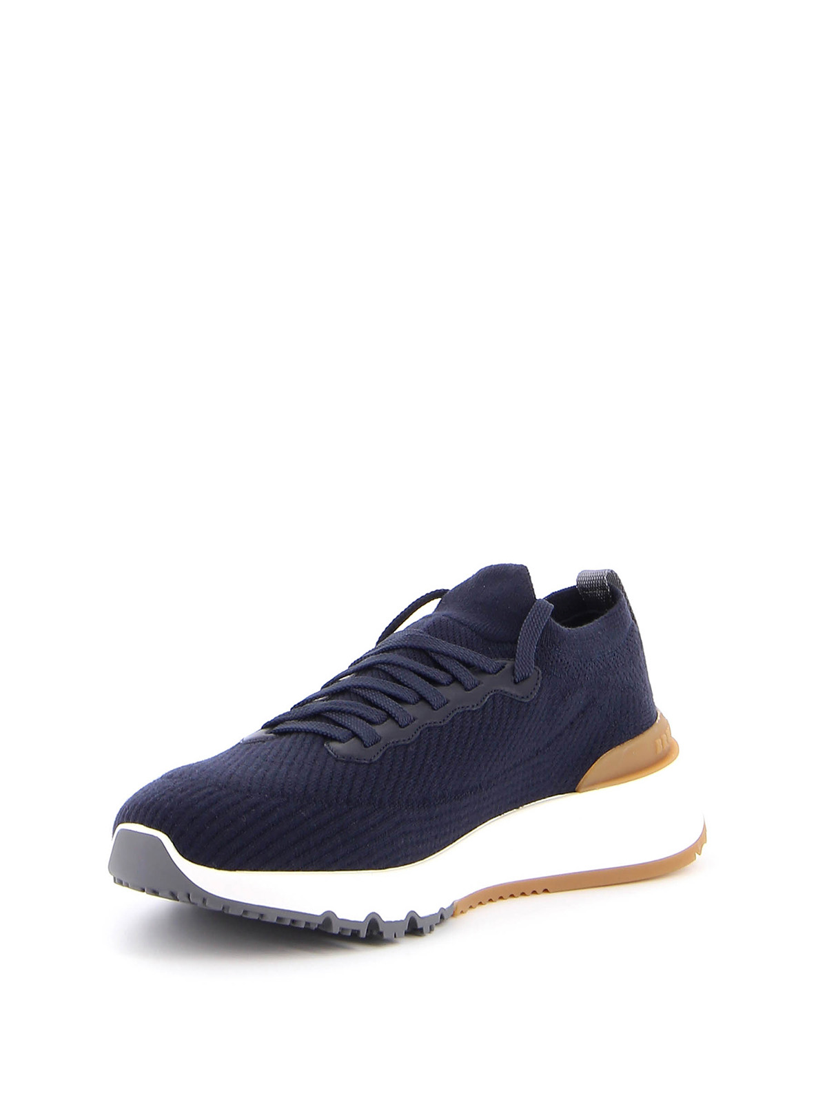 Trainers Brunello Cucinelli - Stretch knitted sneakers 