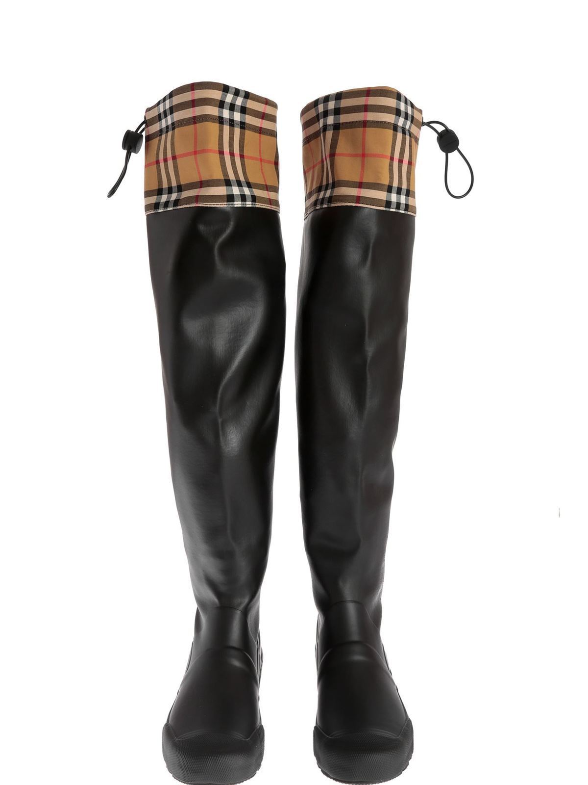 Boots Burberry - Freddie rain boots in black - 8007035 