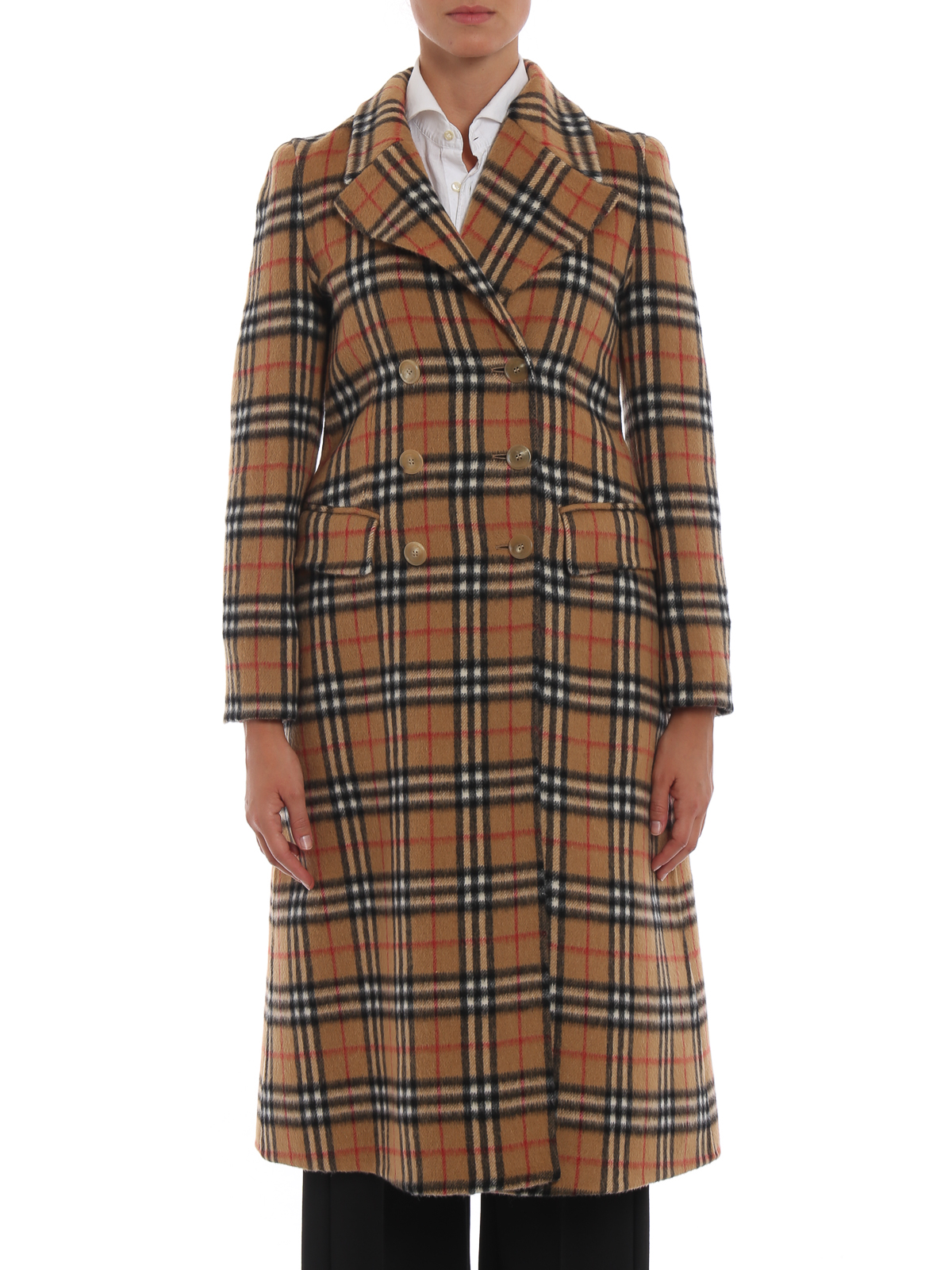 tailored vintage alpaca wool coat 