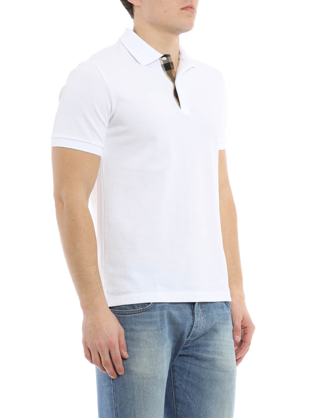 Polos Burberry - Polo Blanco Para Hombre - 3955994 | iKRIX tienda online
