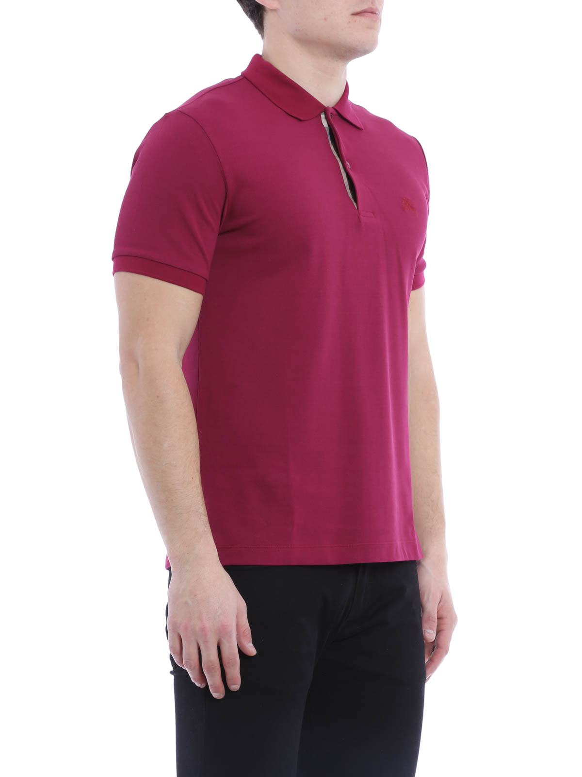 Polo shirts Burberry - Cotton pique polo shirt - 3981520 | iKRIX.com