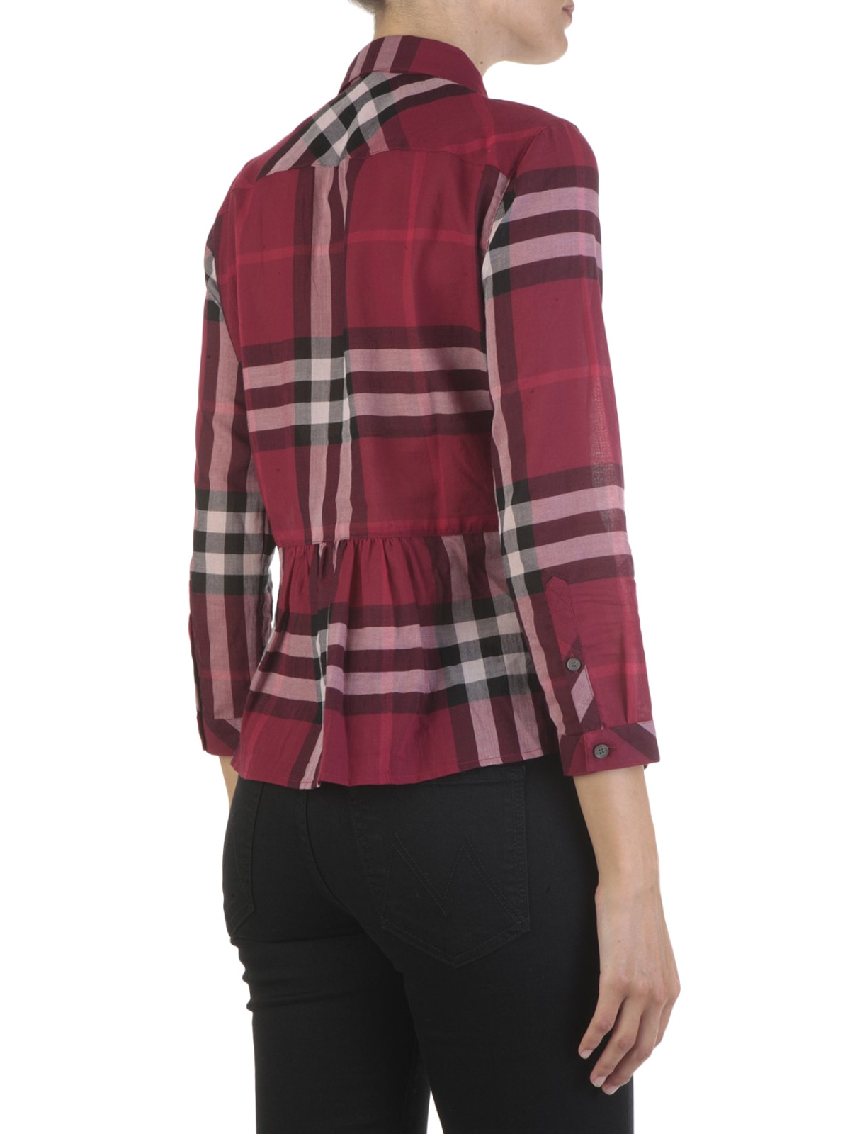 Camisas Burberry - Camisa Roja Para Mujer - 40129951 | iKRIX tienda online
