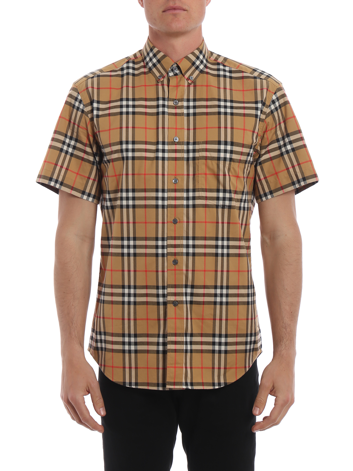 Burberry Shirt Short Sleeve Clearance, 59% OFF | www 