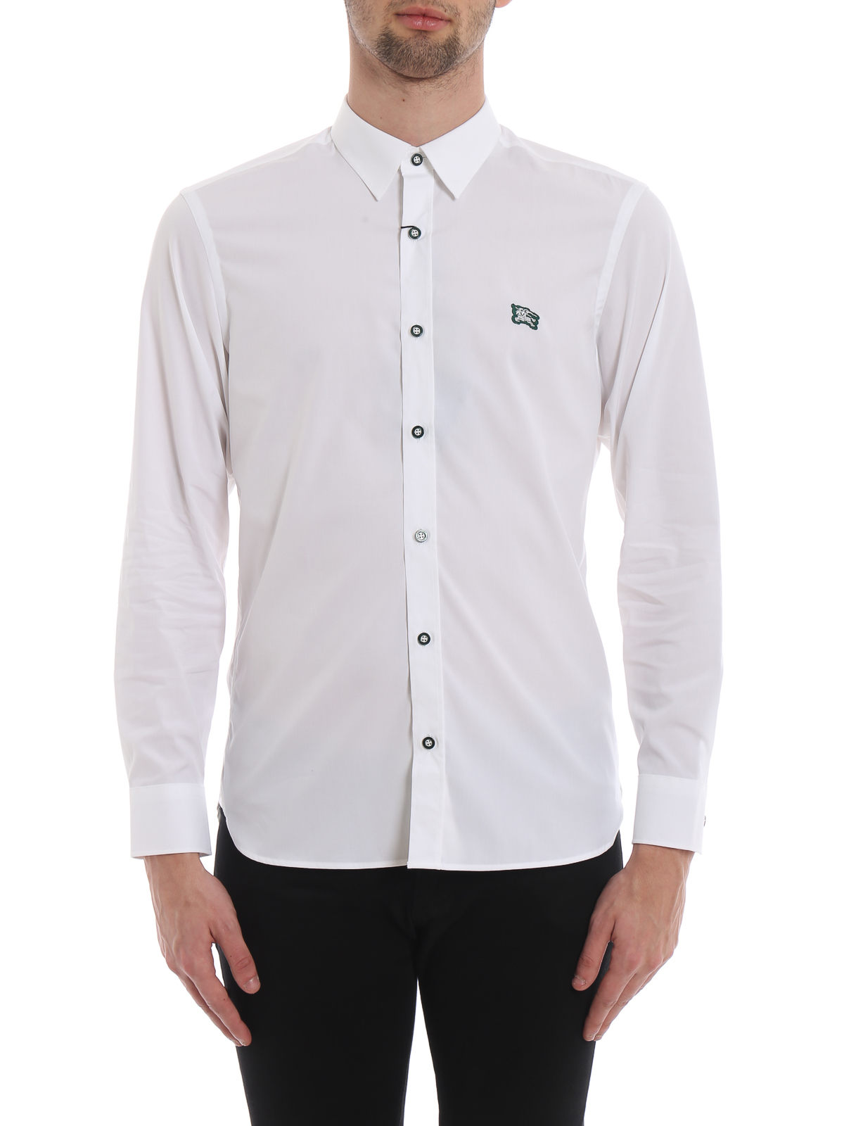 Shirts Burberry - William contrasting button shirt - 8004959 | iKRIX.com