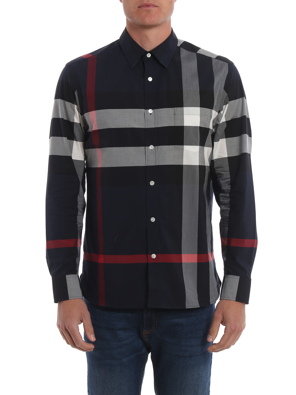 Shirts Burberry - Windsor patch pocket shirt - 8004829 | iKRIX.com