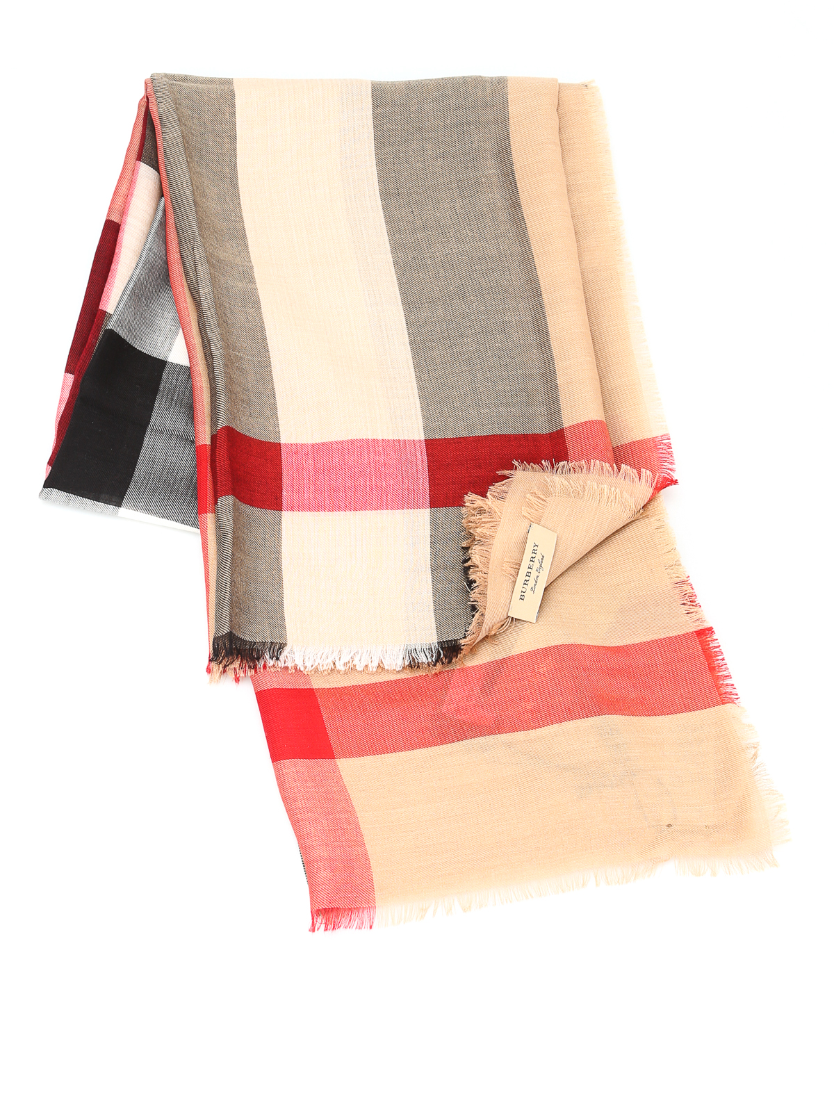 burberry print shawl