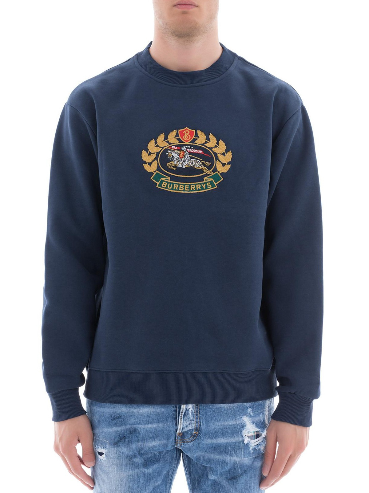 burberry crest hoodie