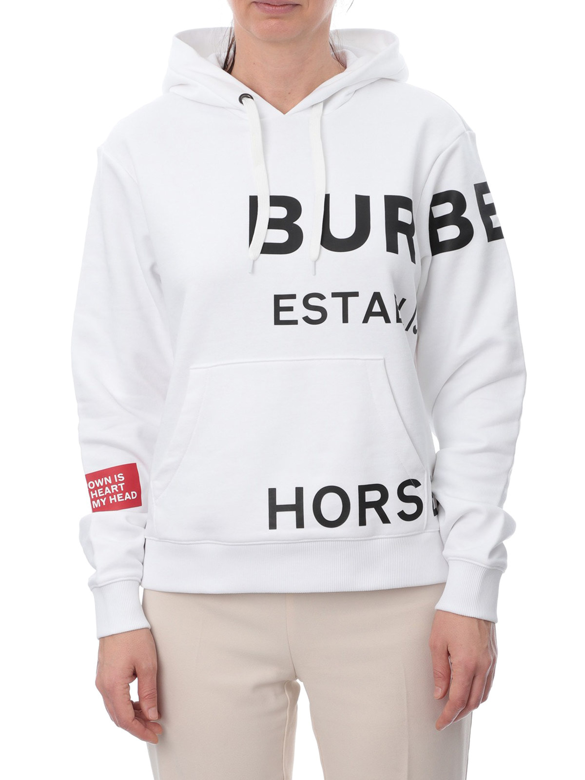 burberry heart hoodie