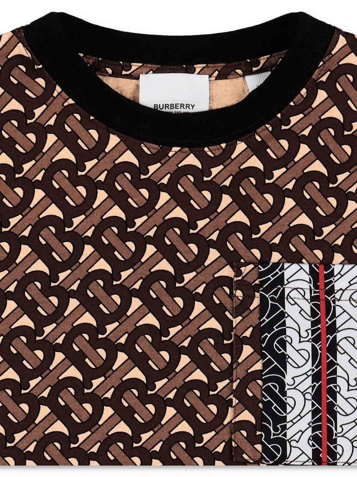 burberry brown t shirt