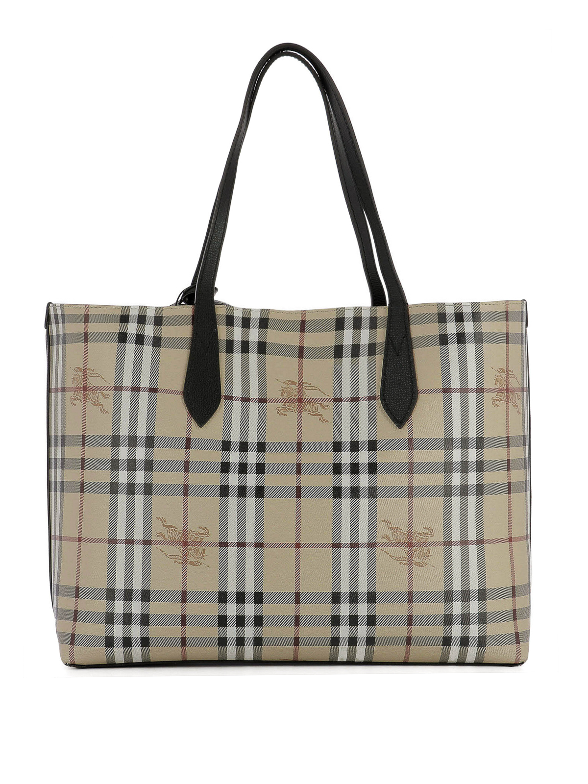 Burberry - Leather medium reversible tote - totes bags - 4049635