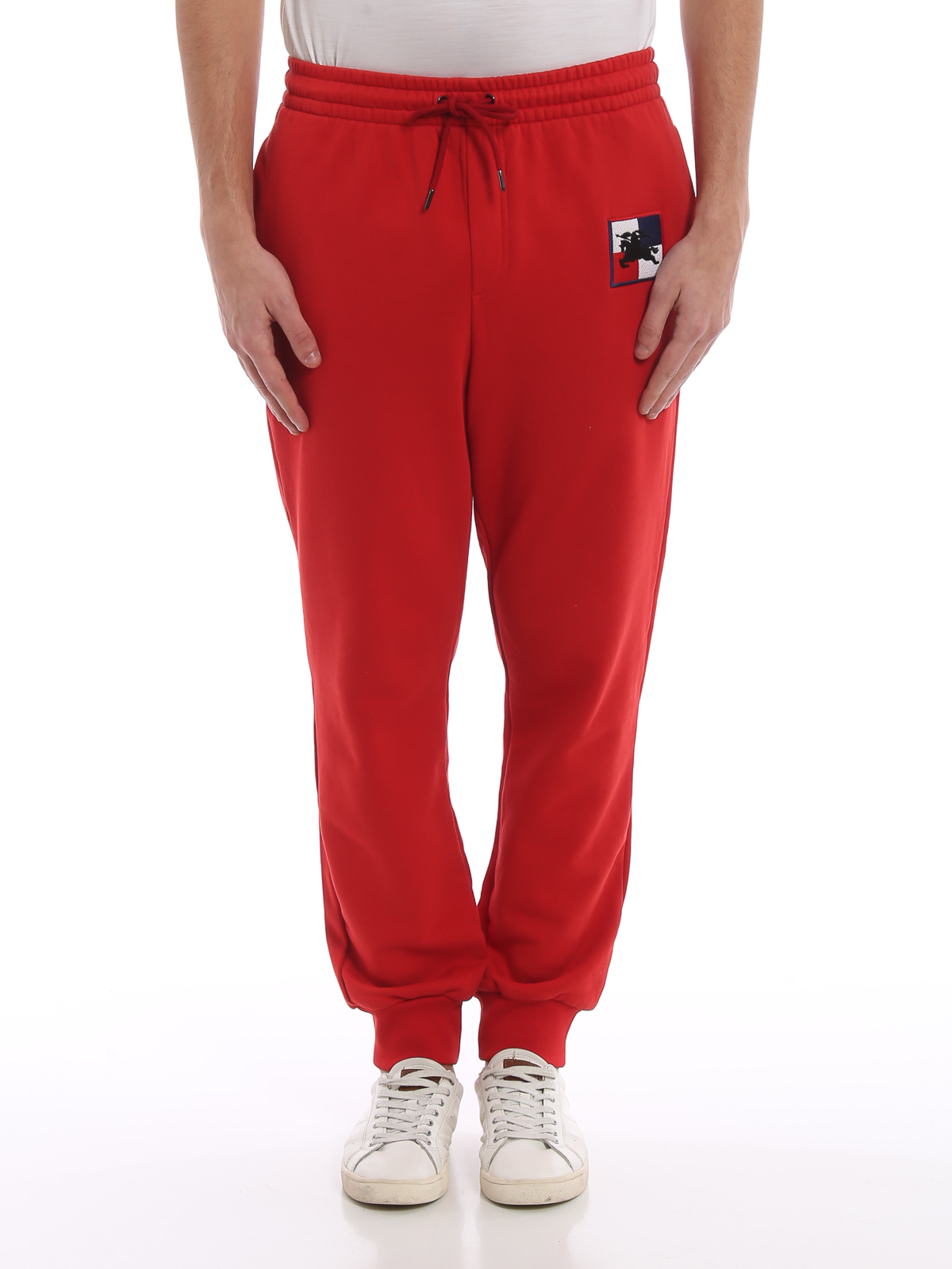 Tracksuit bottoms Burberry - Munley red jogging pants - 8005507