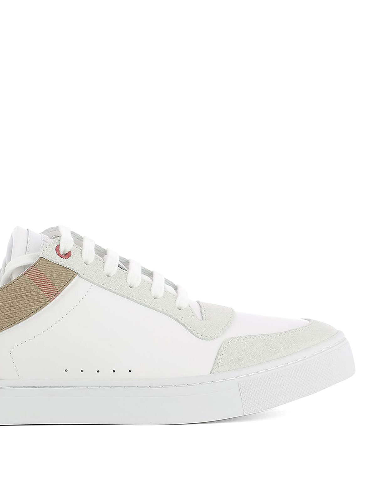 Trainers Burberry - Lace-up leather sneakers - 4054022 