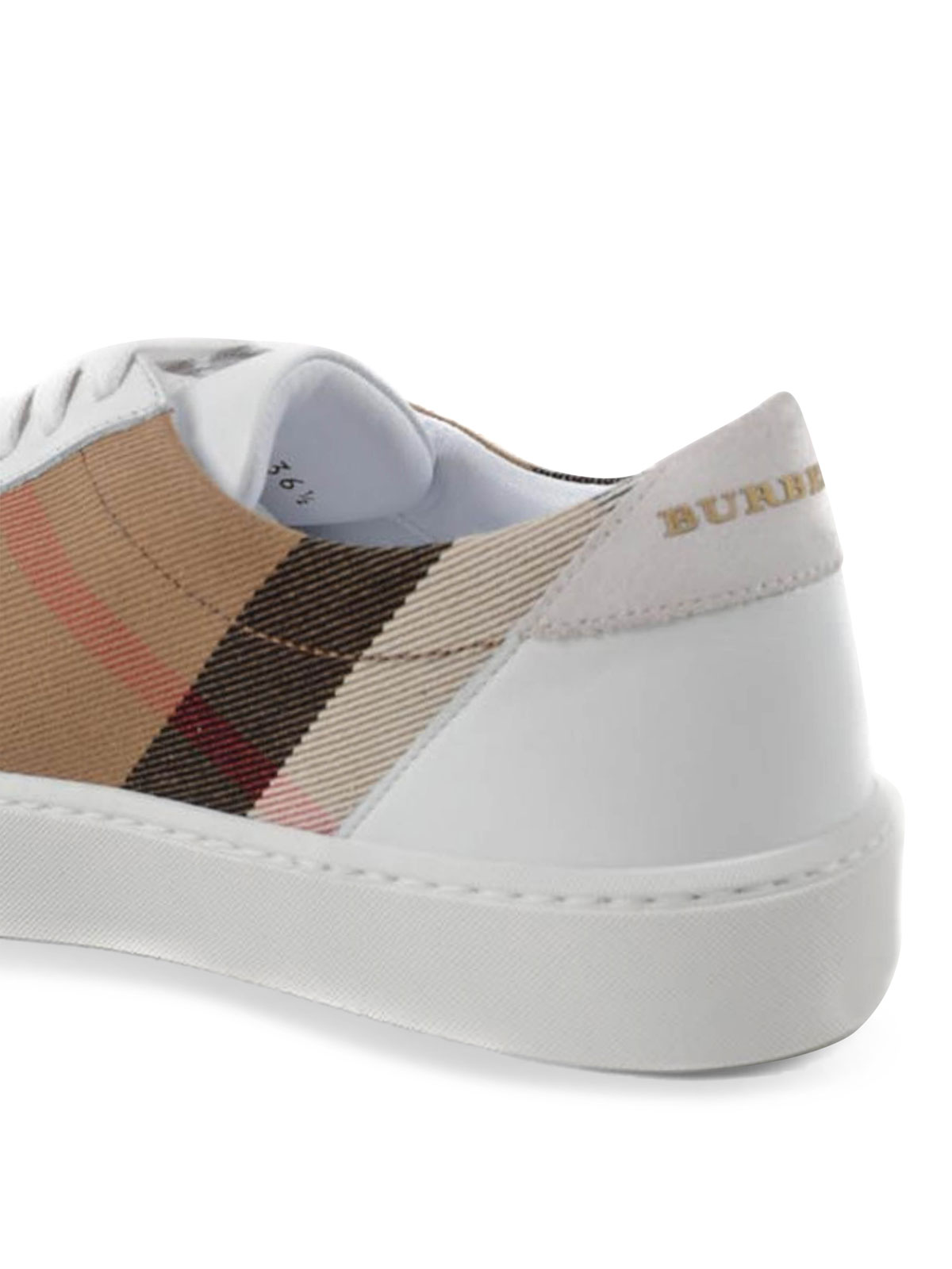 Burberry - Leather sneakers - trainers 