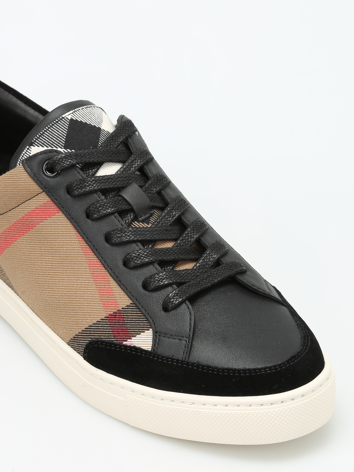 burberry canvas trainers