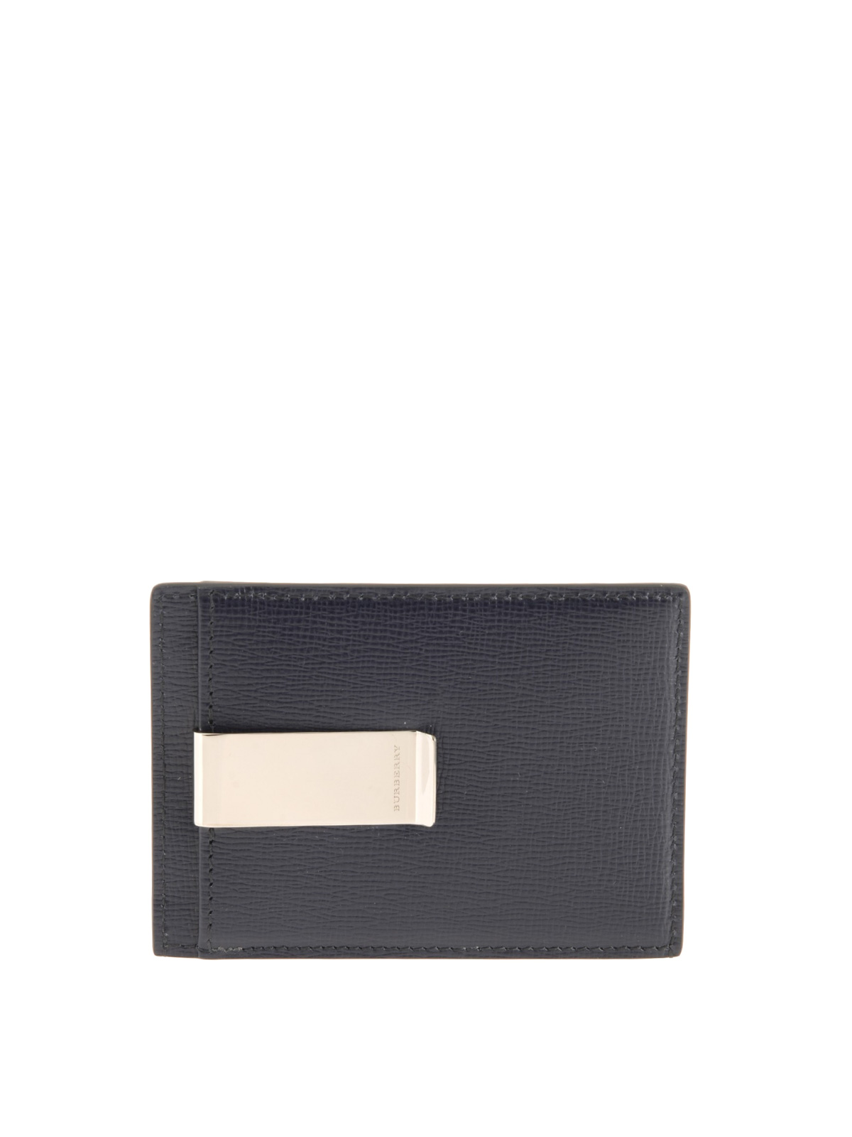 Wallets & purses Burberry - Chase pebbled leather card holder -  4005760DARKNAVY