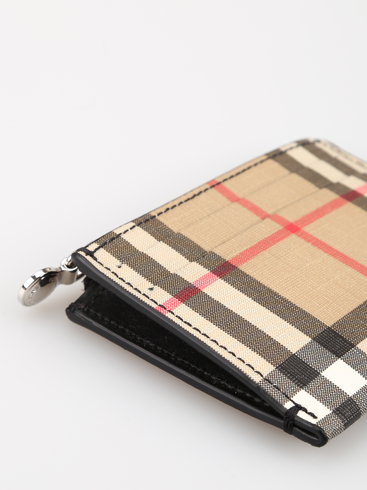 Wallets & purses Burberry - Tartan top zip card case - 8015133 