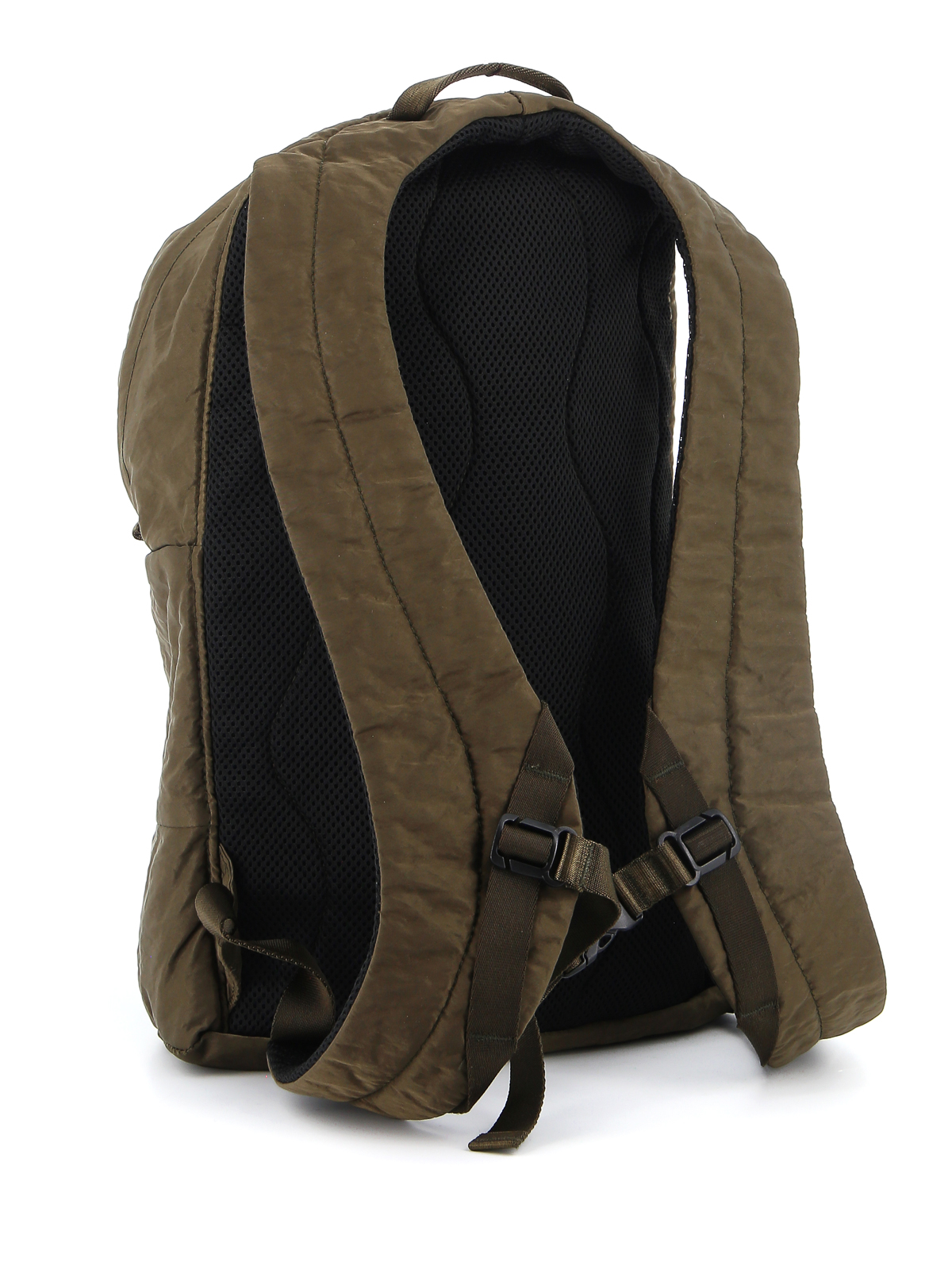 Backpacks C.P. Company Green nylon satin backpack 09CMAC106A005269G683