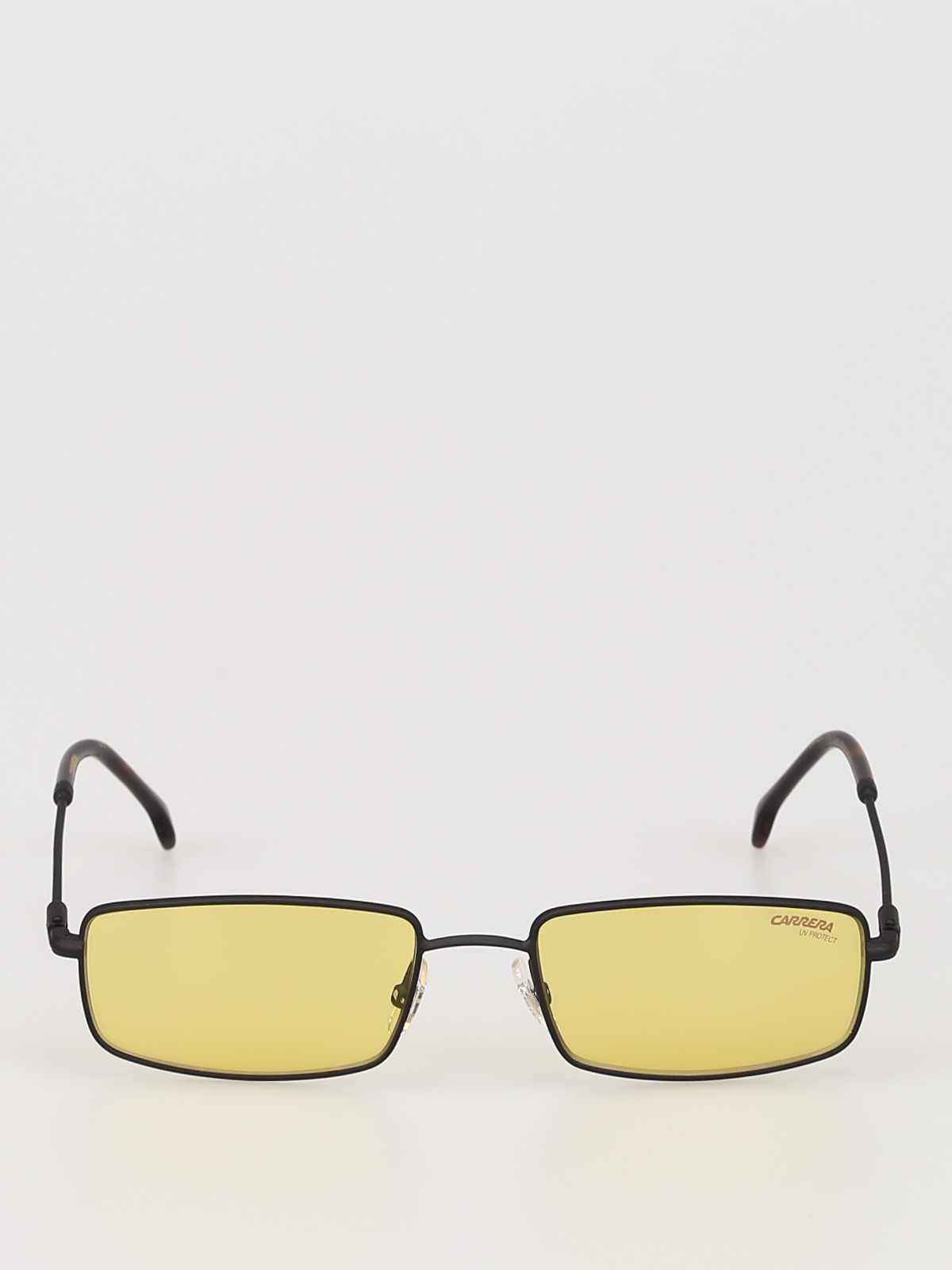 Sunglasses Carrera - Black satinized metal rectangular sunglasses -  CARRERA177S71CHO