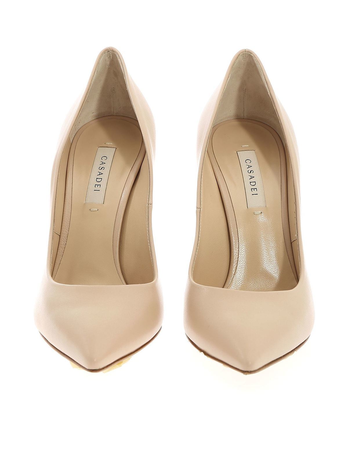 Court shoes - Blade pumps in nude color - 1F161D100MADUSE2801