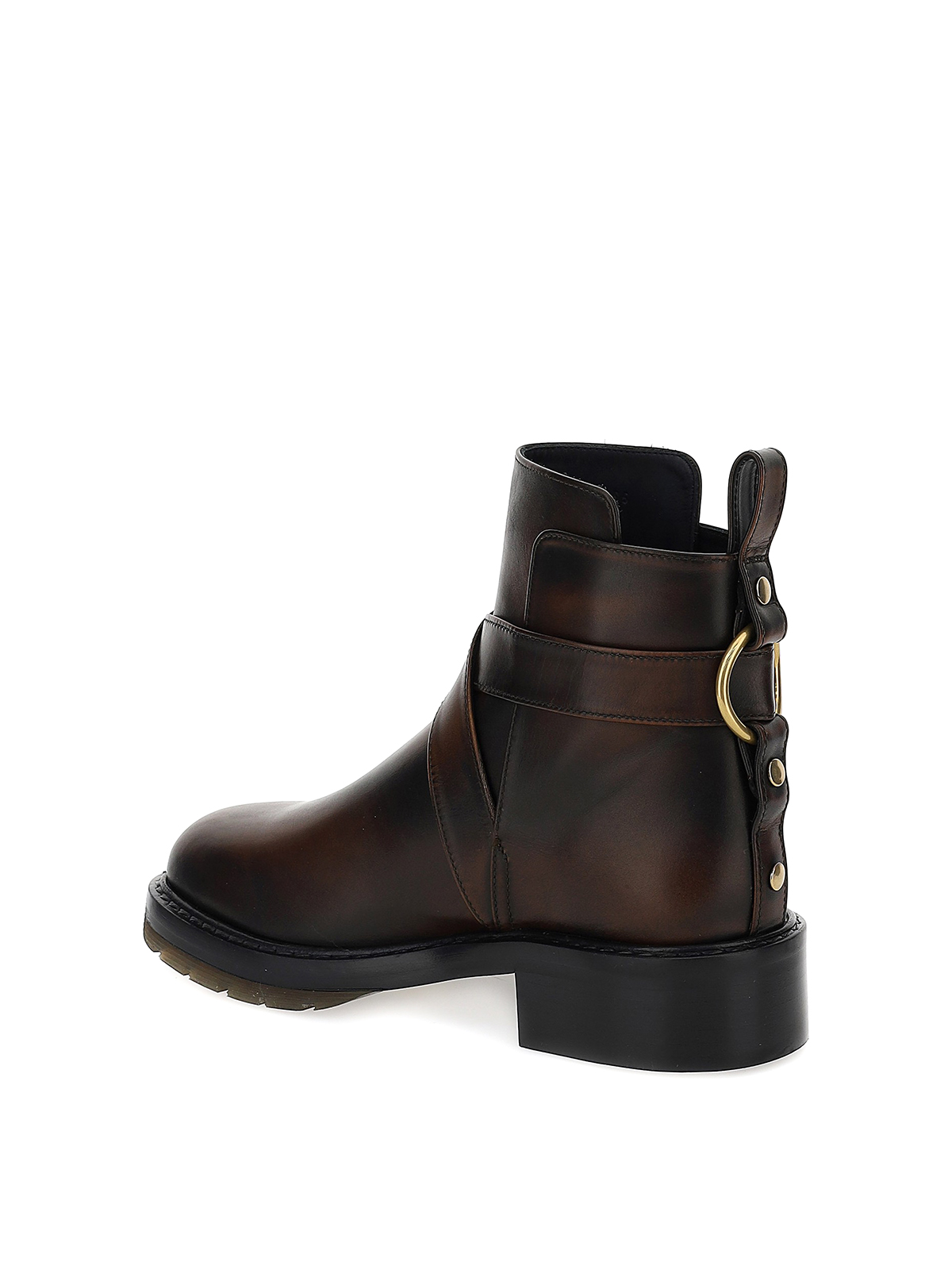 chloe leather boots