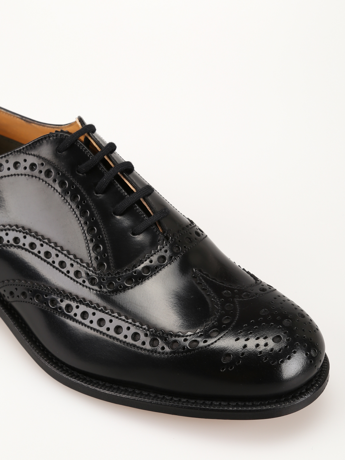 classic leather brogues