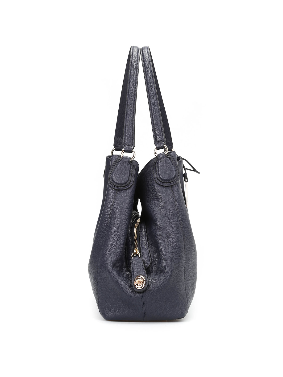 coach turnlock edie shoulder bolsa in pebble leather