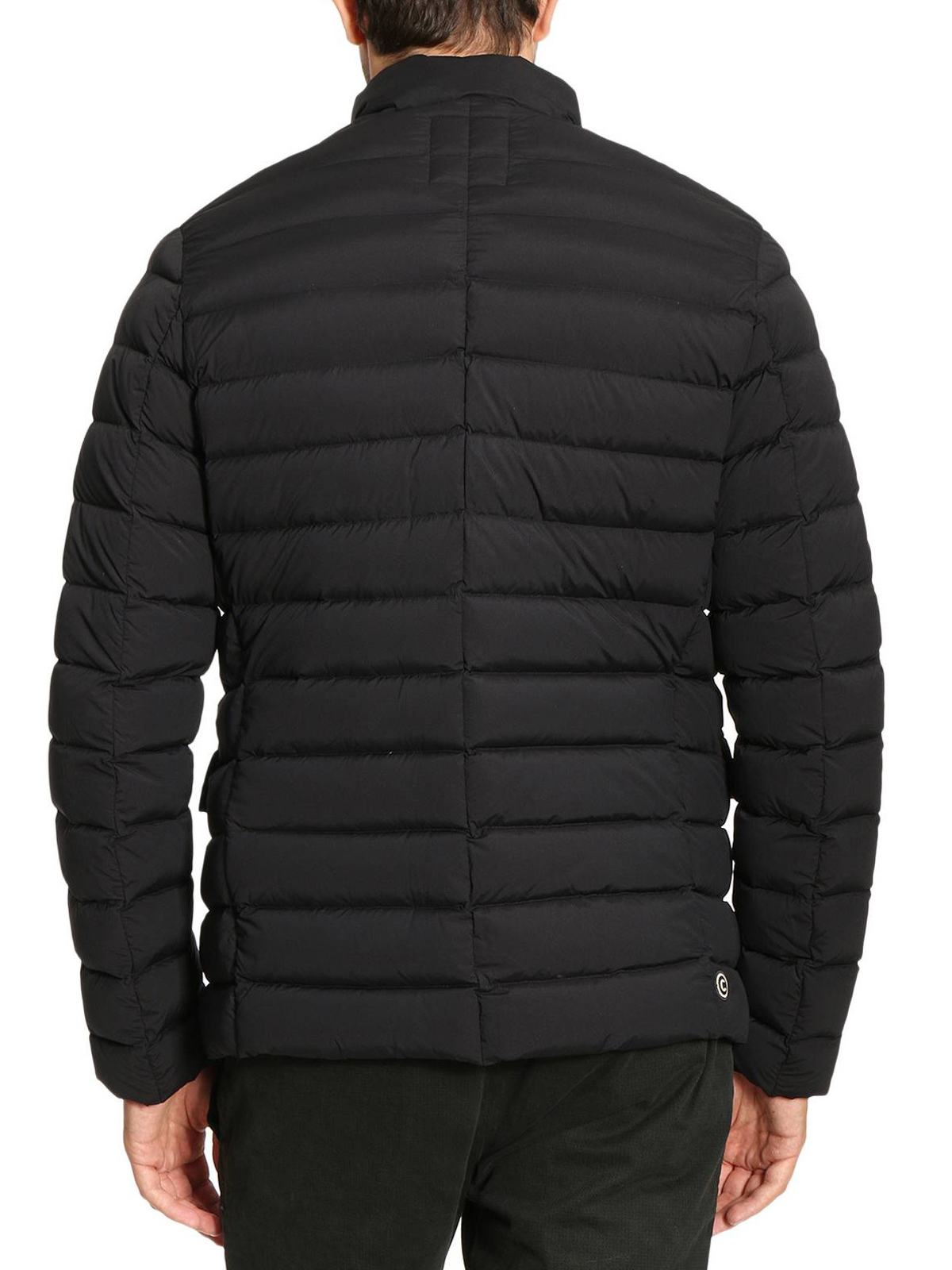 black puffer jacket matte