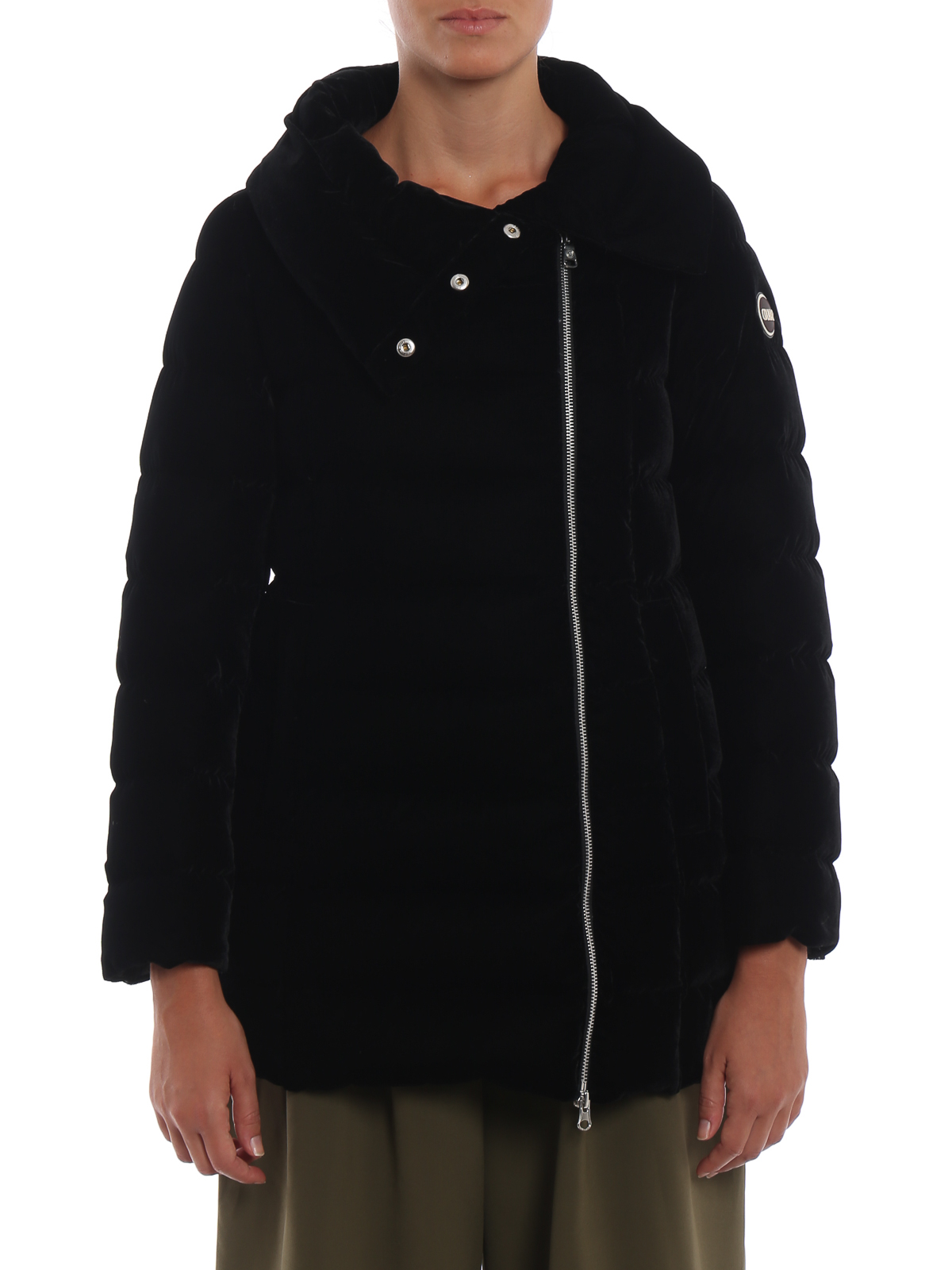 michael kors velvet puffer jacket