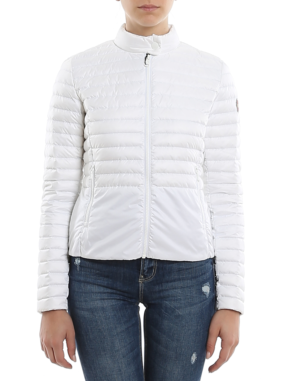 white nylon jacket womens