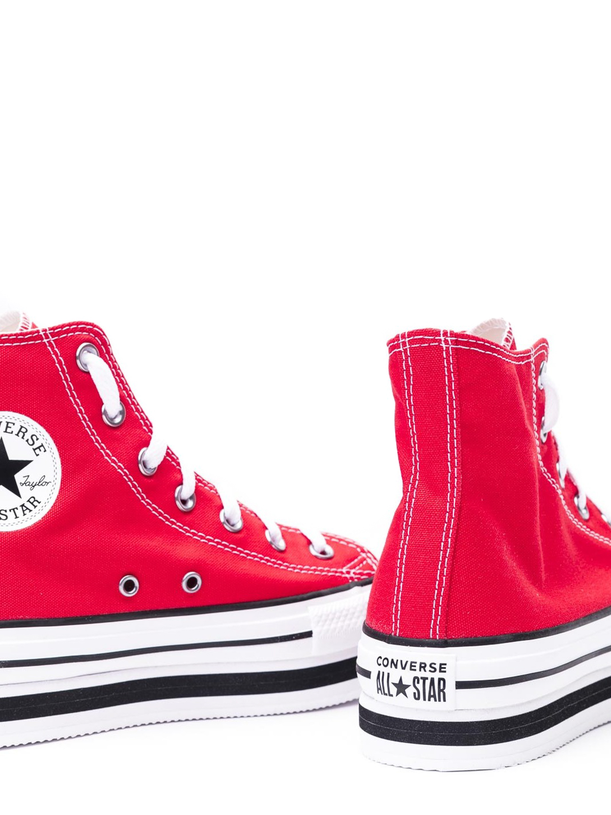 Trainers Converse - Chuck Taylor Platform red sneakers - 567996C625