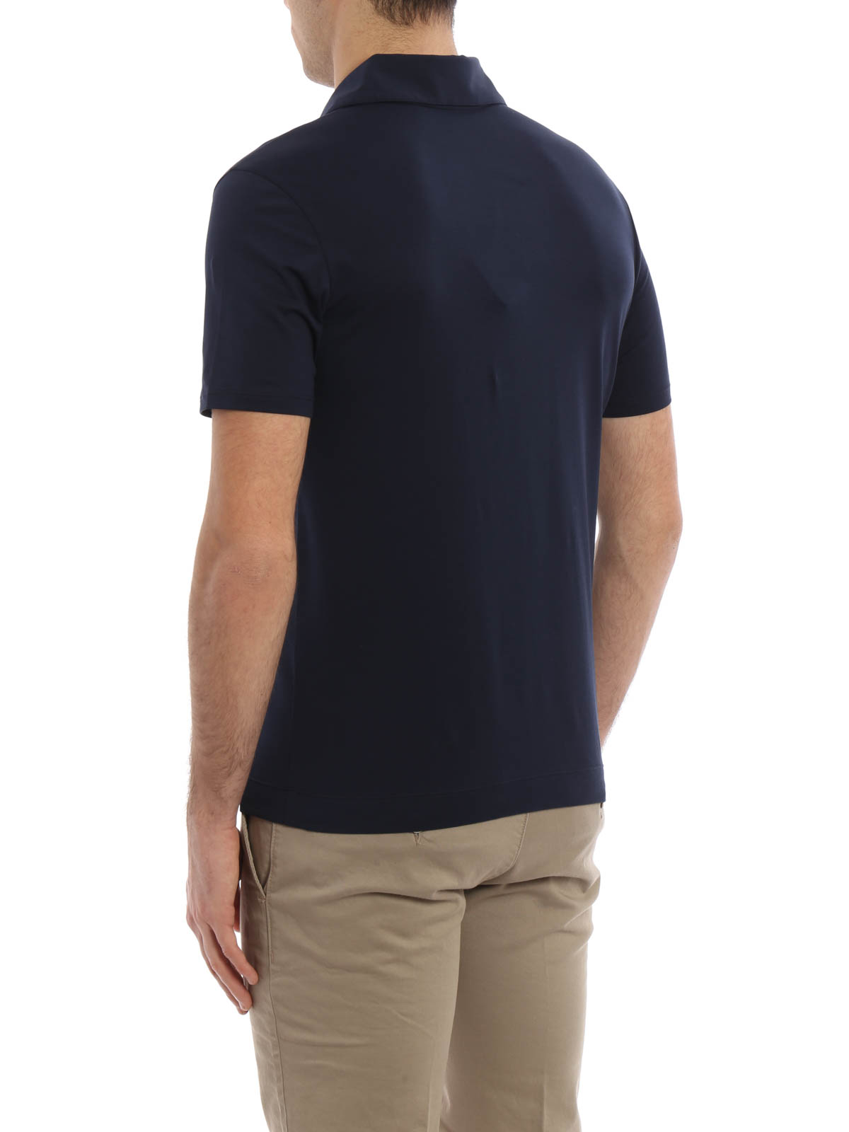 cruciani polo azul oscuro para hombre polos cu140610973 ikrix com
